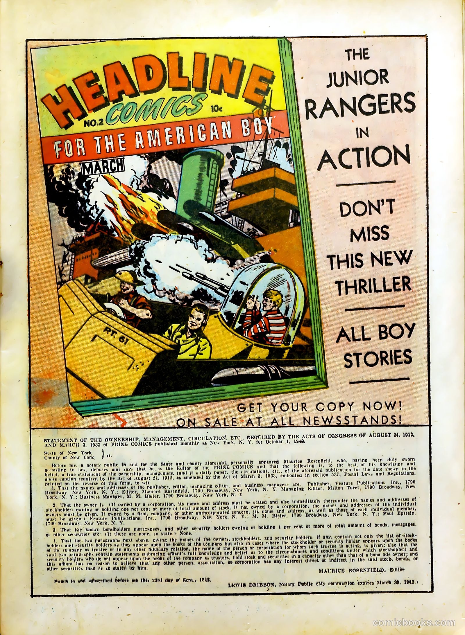 Prize Comics #29 — page 15 of 69