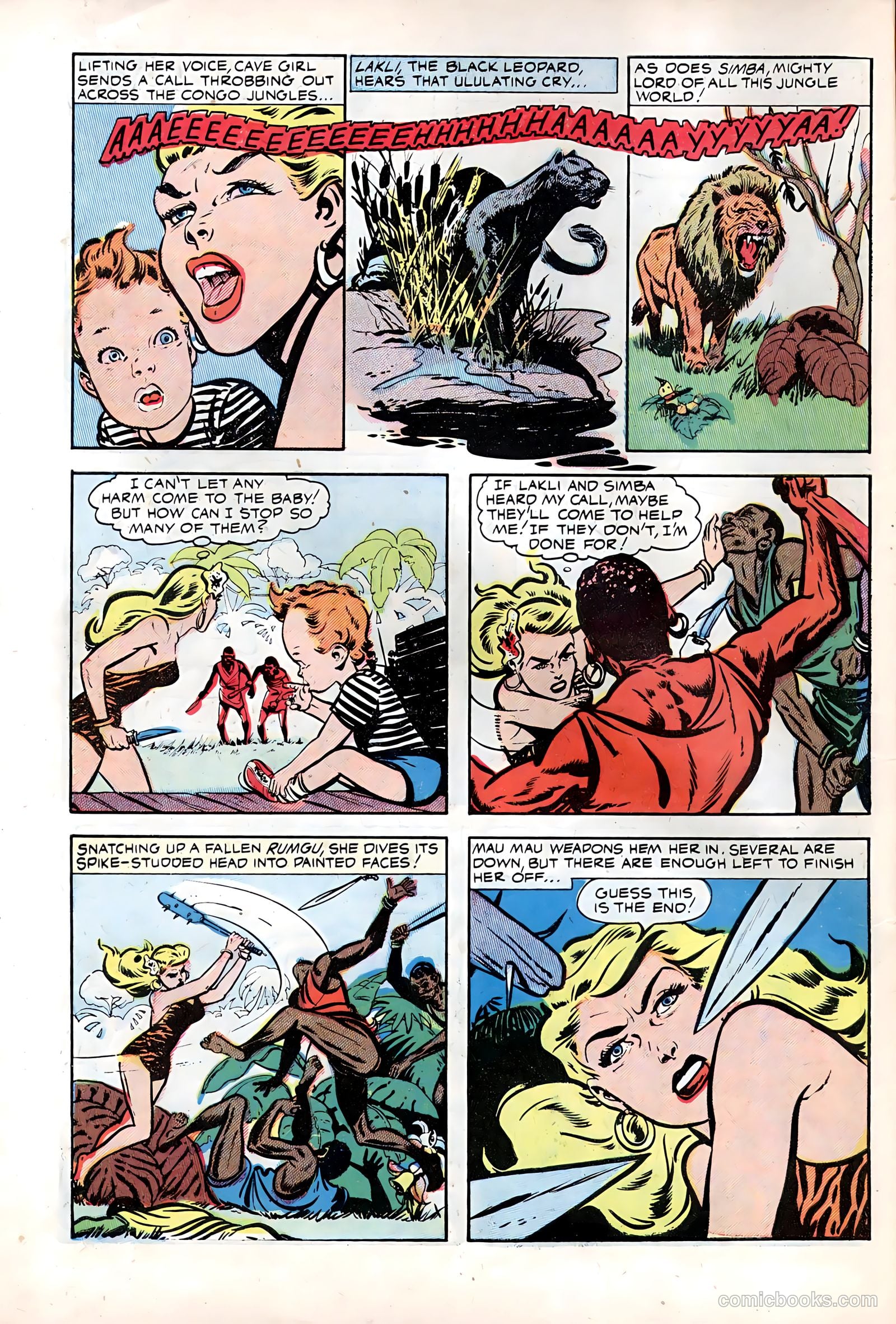 Cave Girl #13 — page 6 of 36