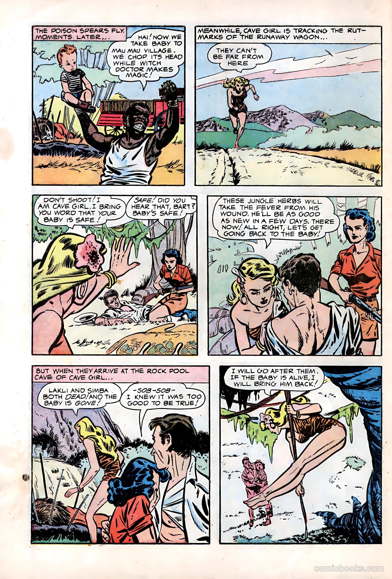 Cave Girl #13 — page 8 of 36