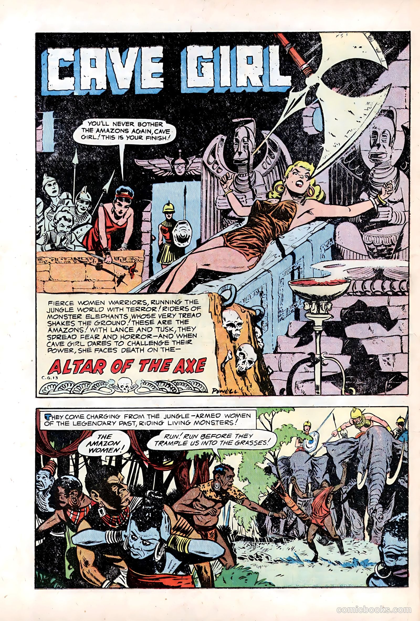 Cave Girl #13 — page 20 of 36