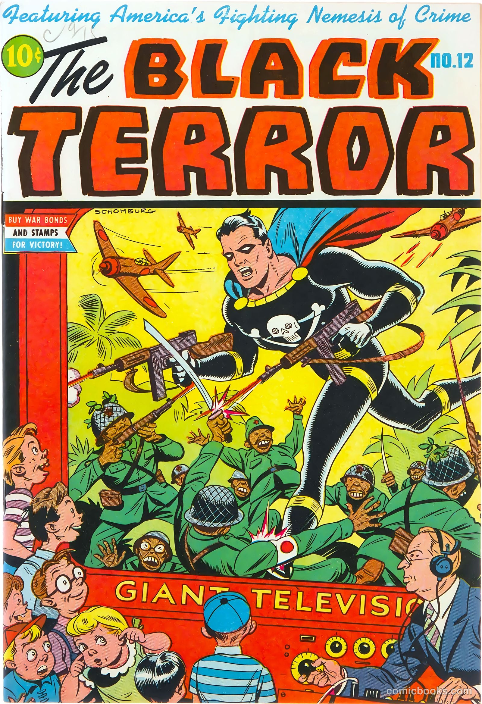 The Black Terror #12 — page 1 of 38