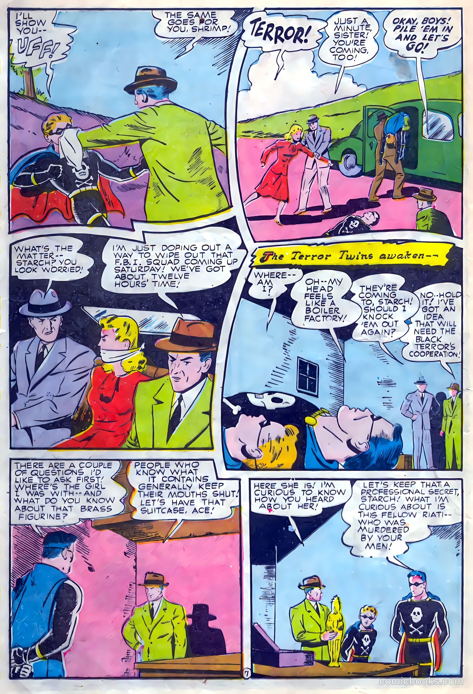 The Black Terror #12 — page 21 of 38