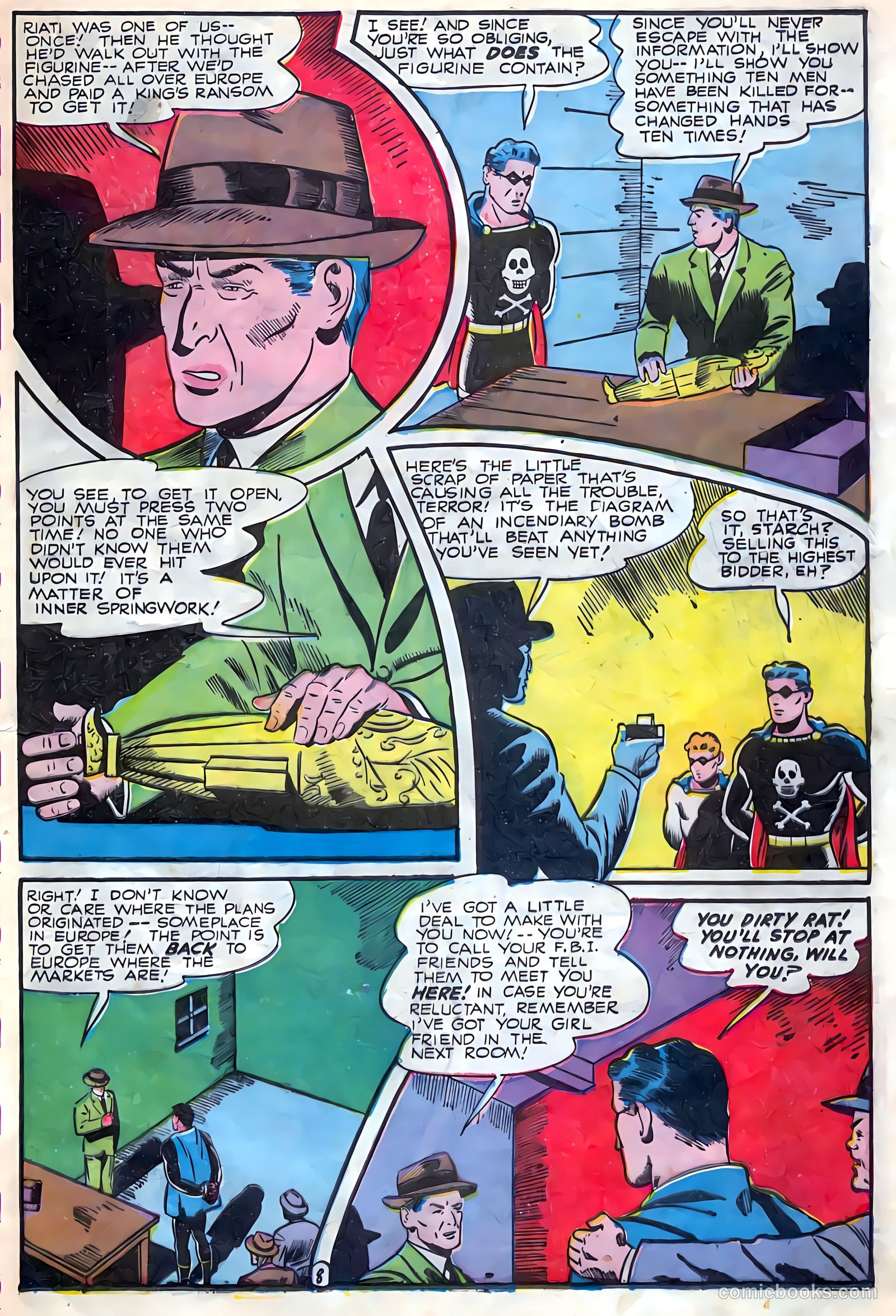 The Black Terror #12 — page 22 of 38