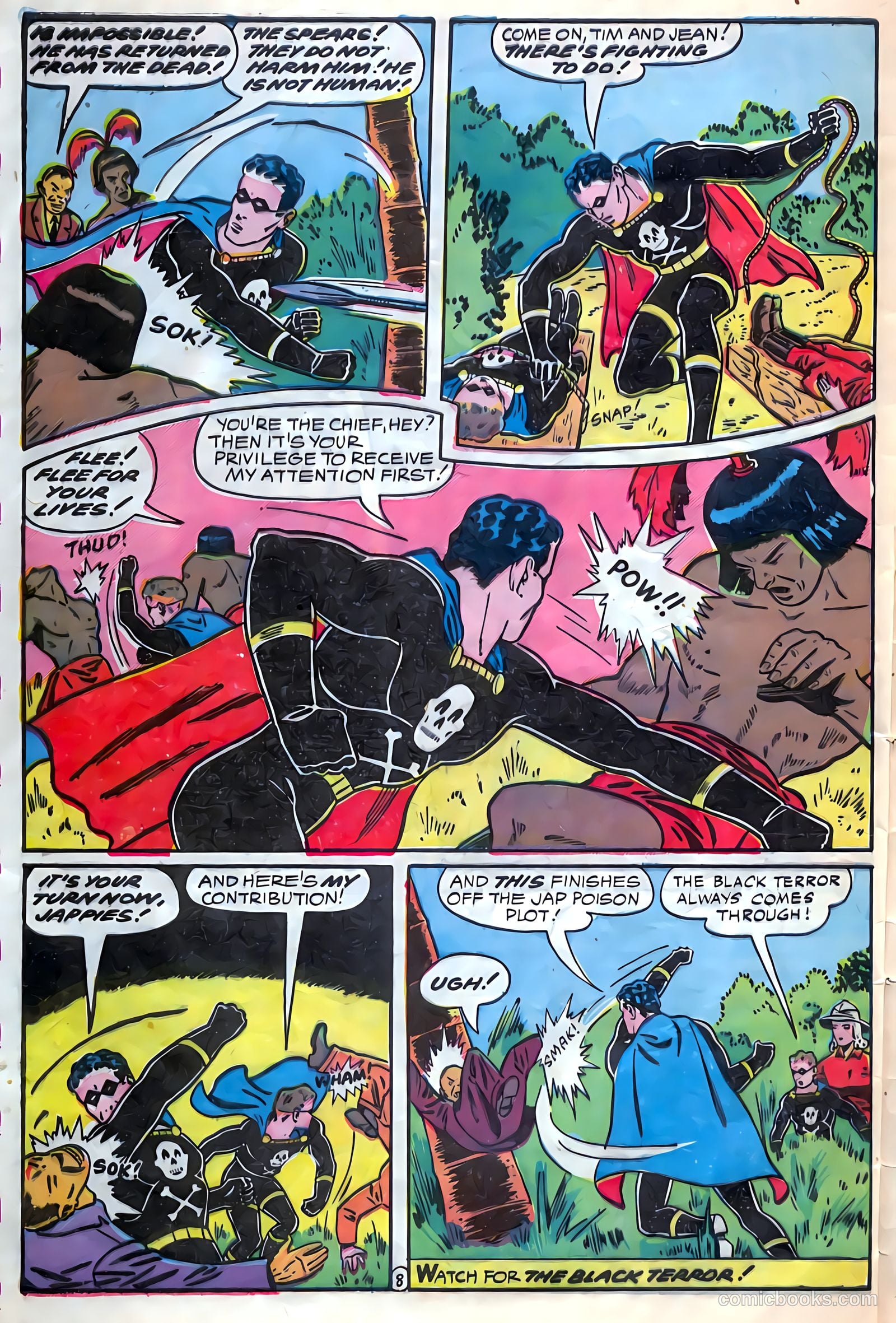 The Black Terror #12 — page 33 of 38