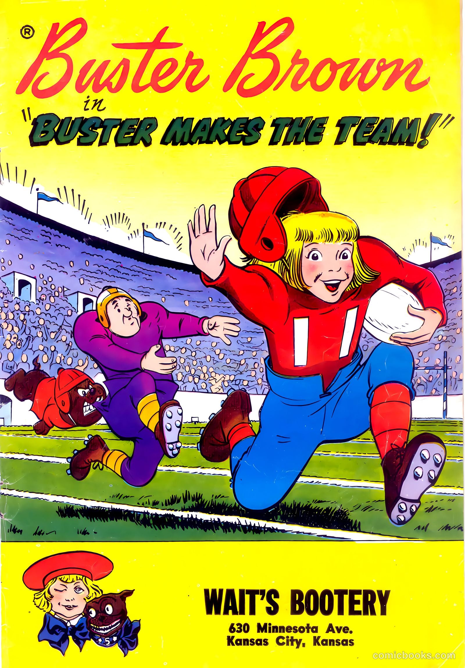 Buster Brown Makes The Team #1 — page 1 of 20