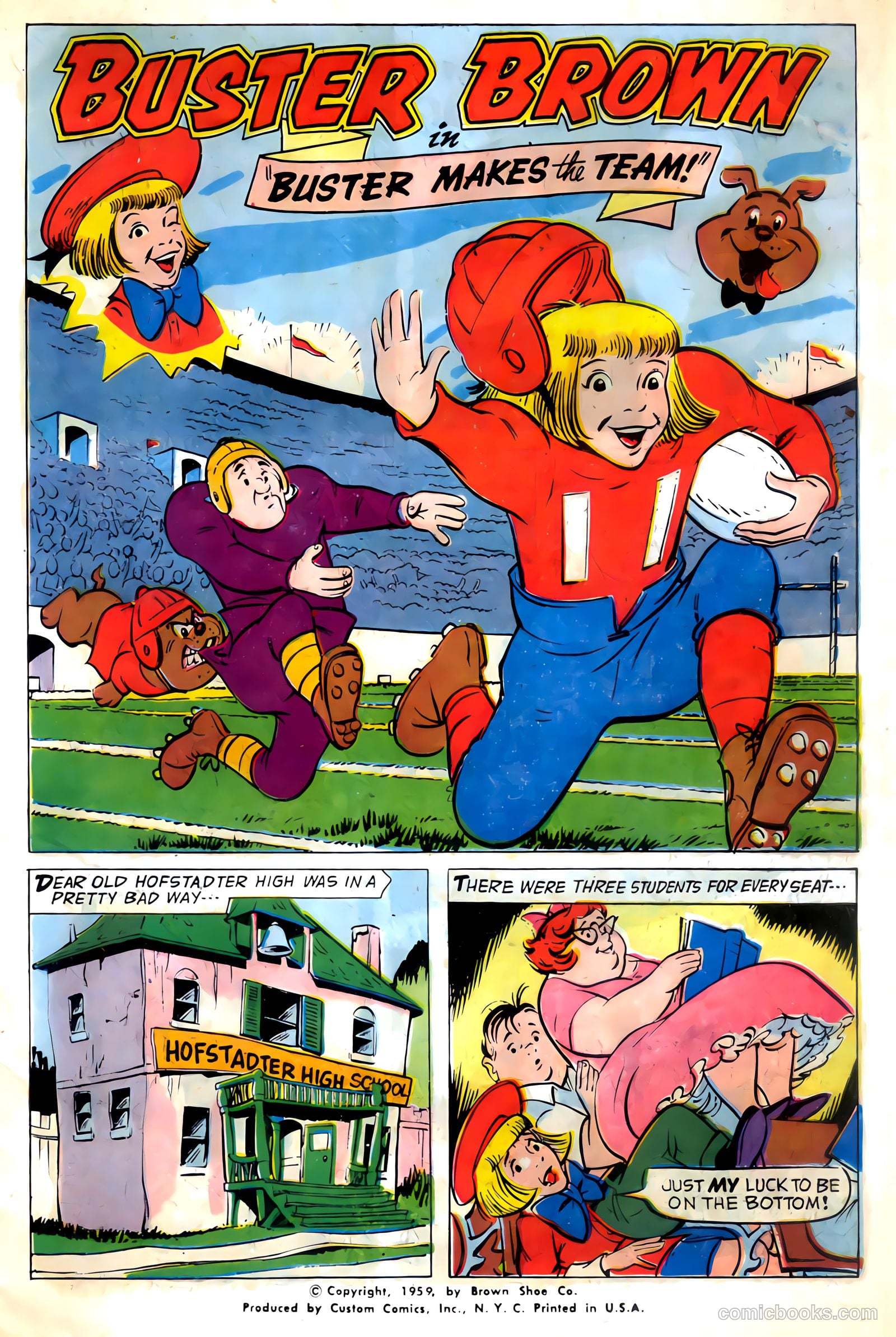 Buster Brown Makes The Team #1 — page 3 of 20