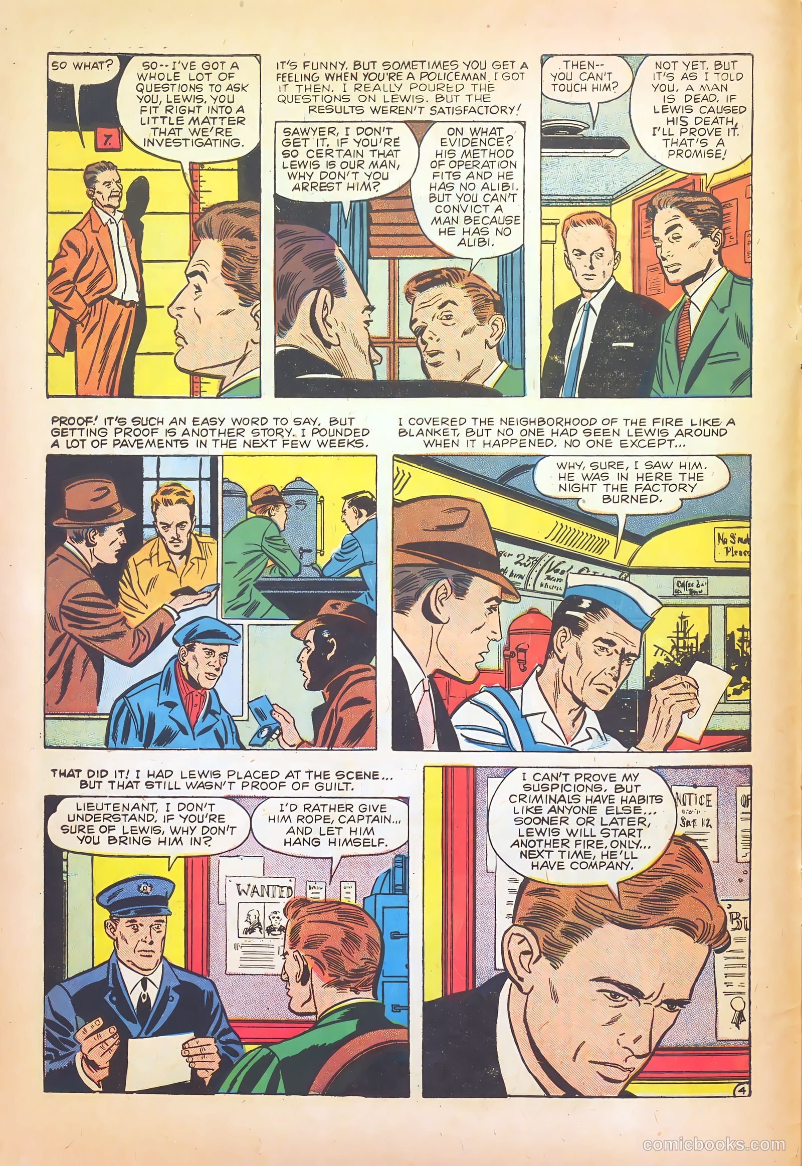 Justice Traps the Guilty #90 — page 6 of 36