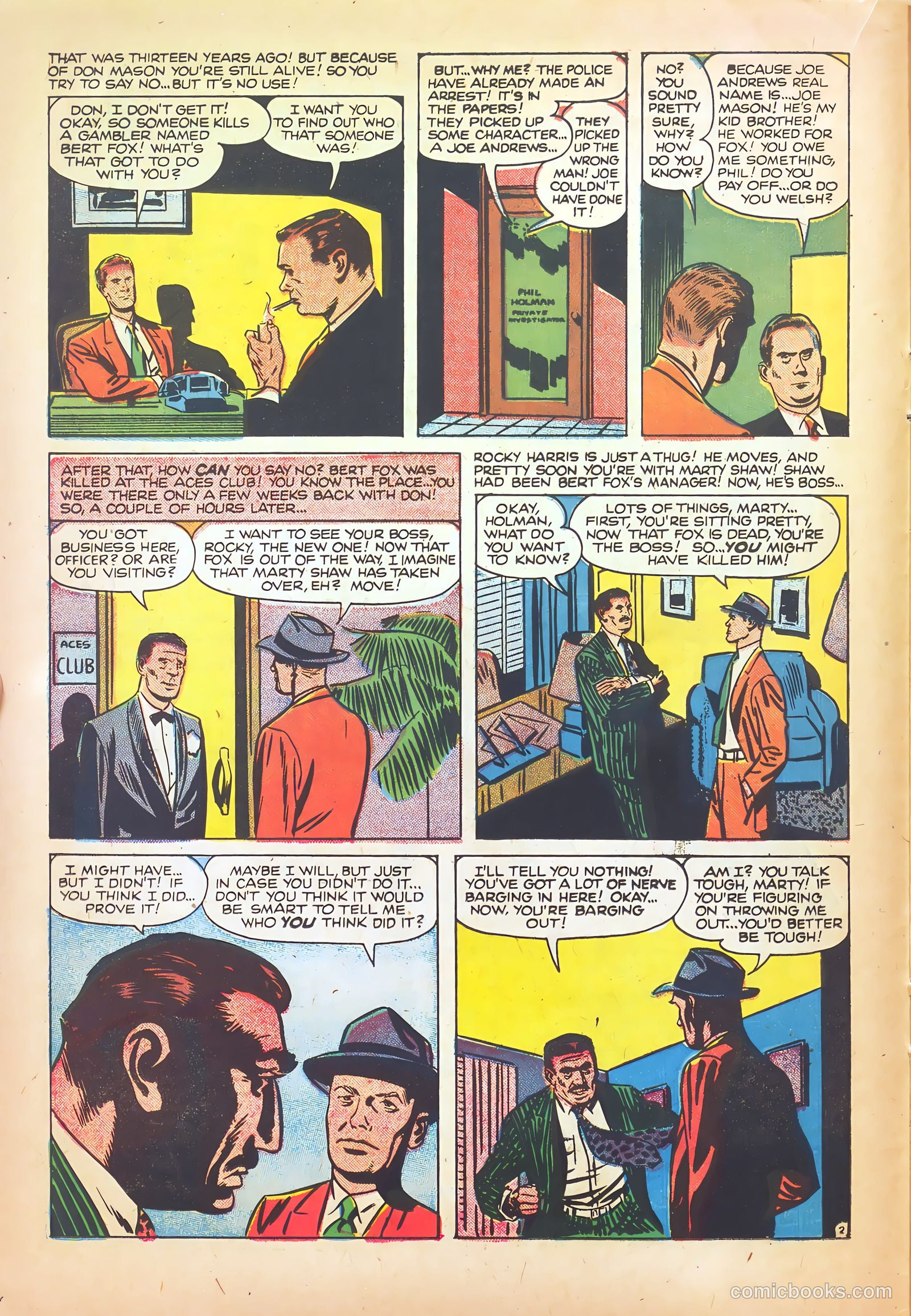 Justice Traps the Guilty #90 — page 14 of 36