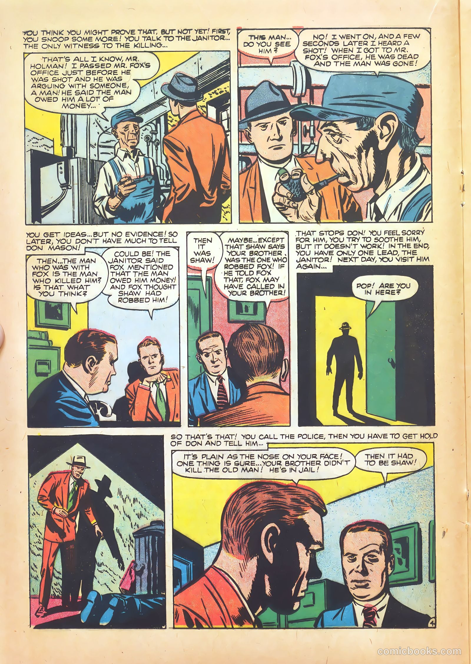 Justice Traps the Guilty #90 — page 16 of 36
