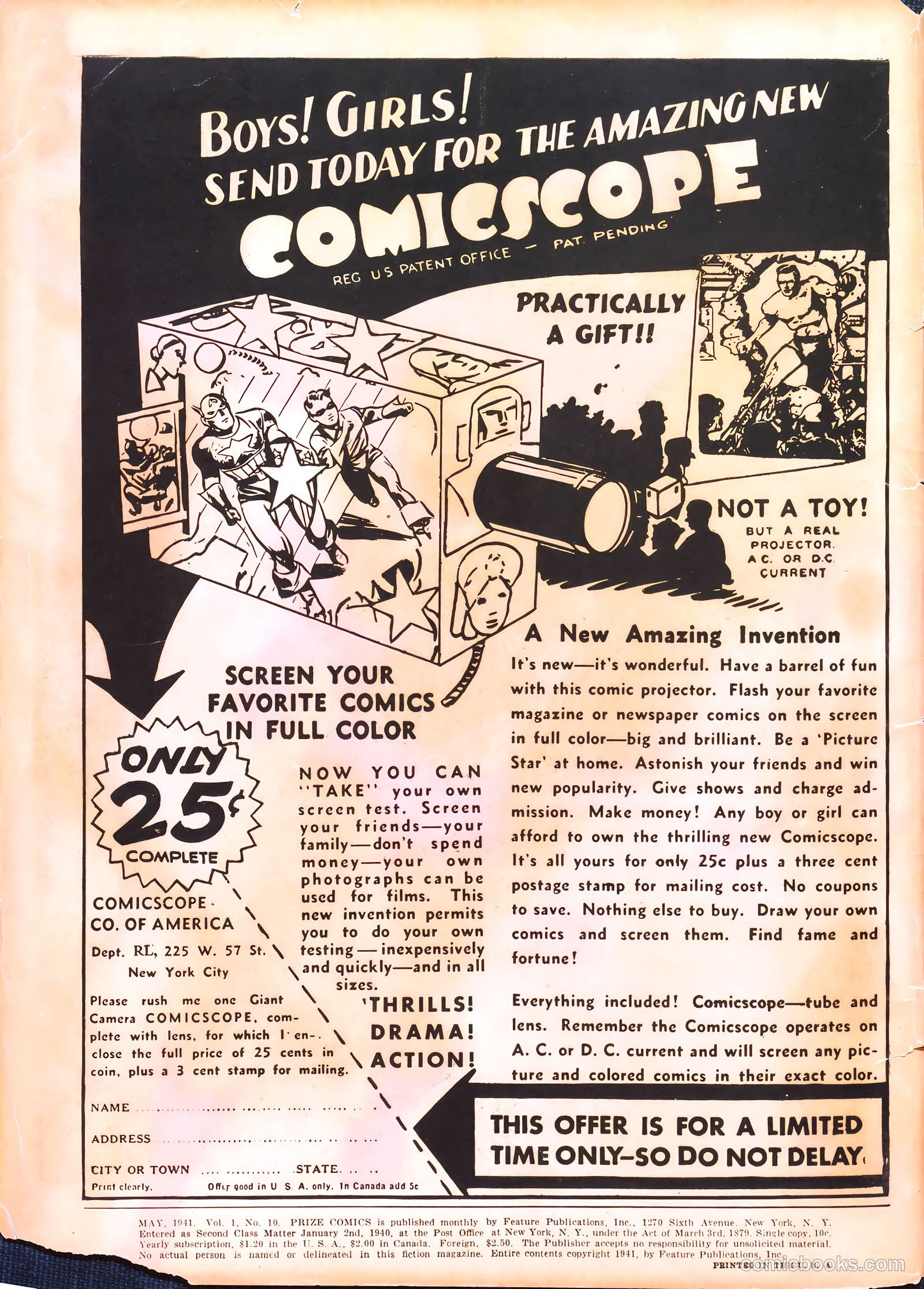 Prize Comics #10 — page 2 of 69