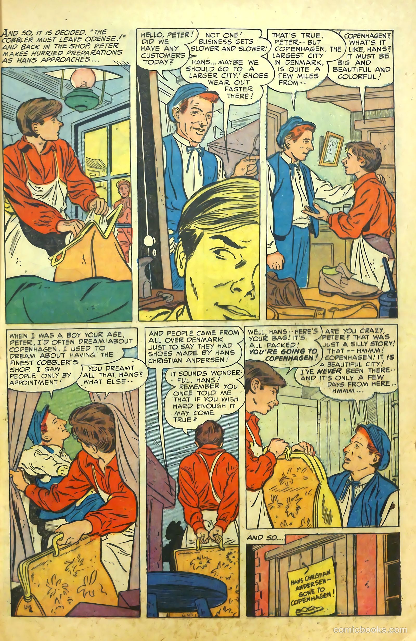 hans christian anderson 1953 #nn — page 13 of 101