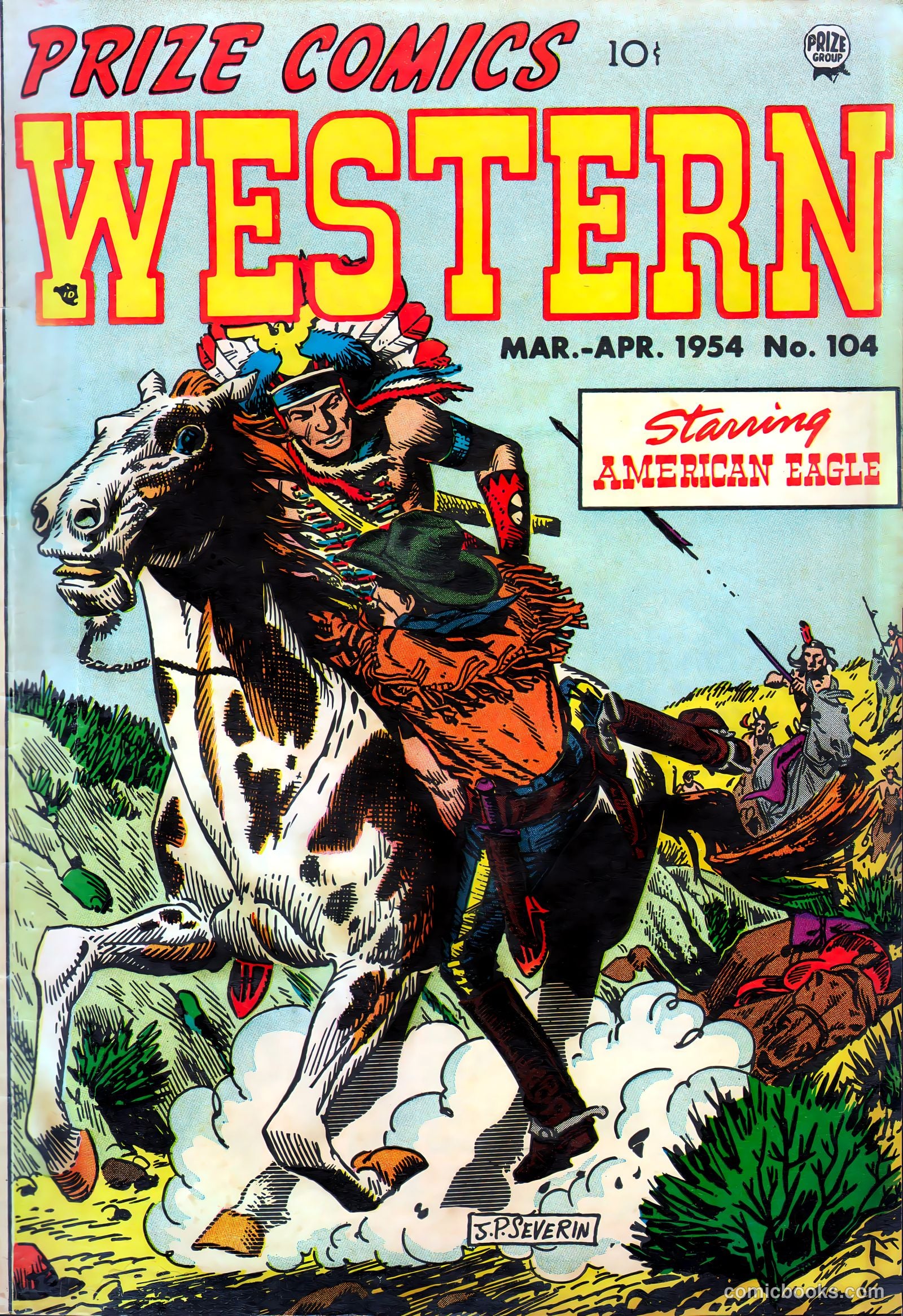Prize Comics Western #104 — page 1 of 36
