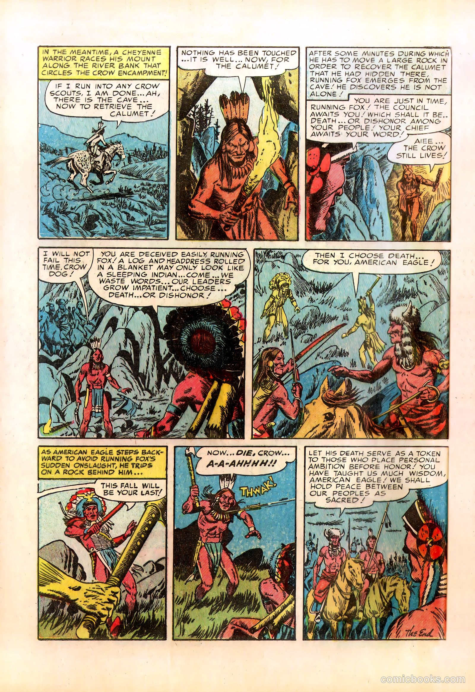 Prize Comics Western #104 — page 32 of 36