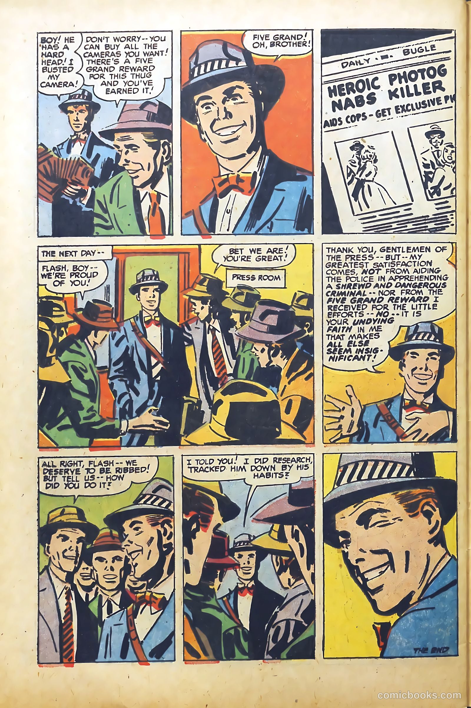 Headline Comics #75 — page 32 of 36