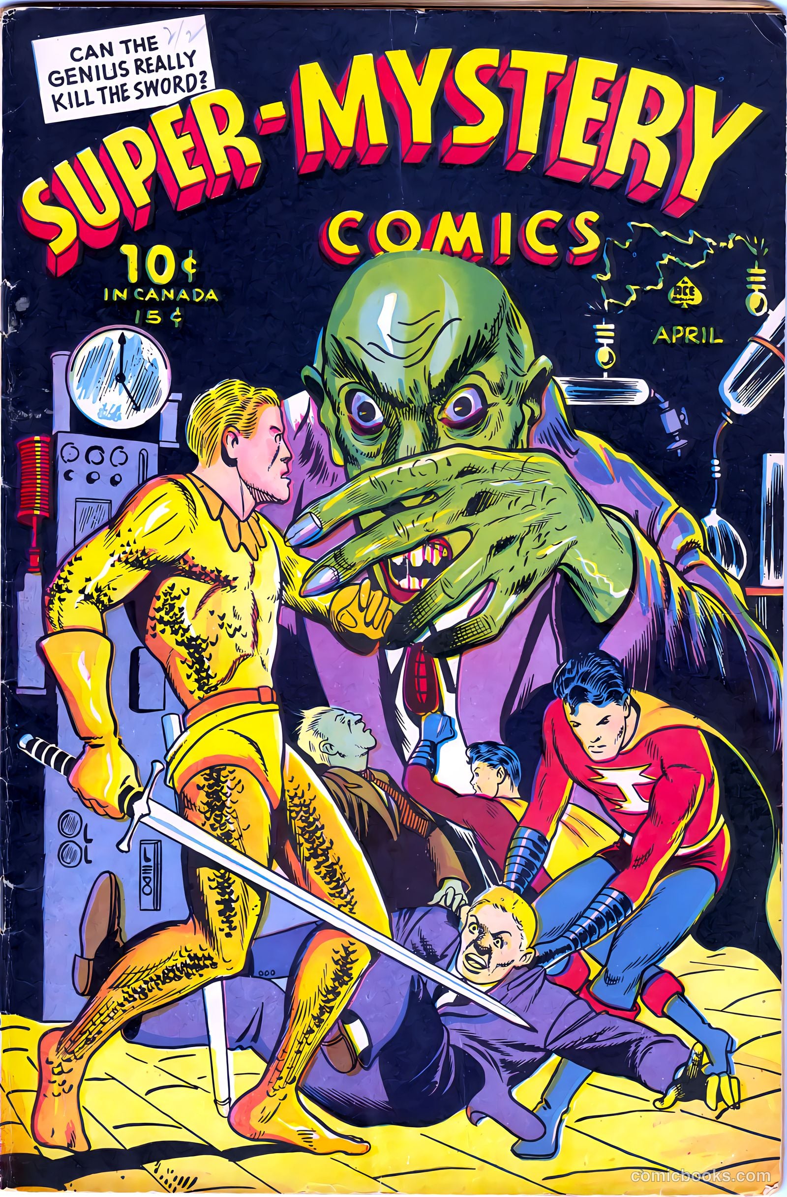 Super-Mystery Comics v4 #6 — page 1 of 52