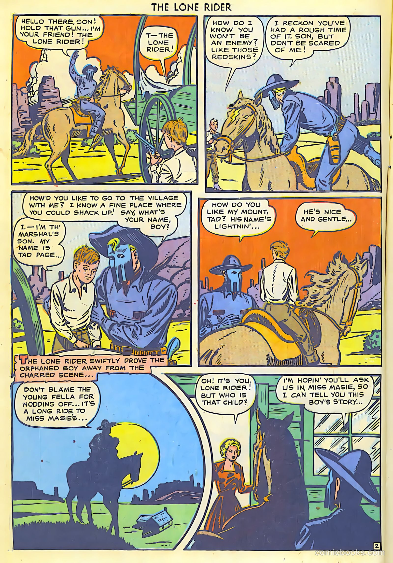 The Lone Rider #5 — page 3 of 30
