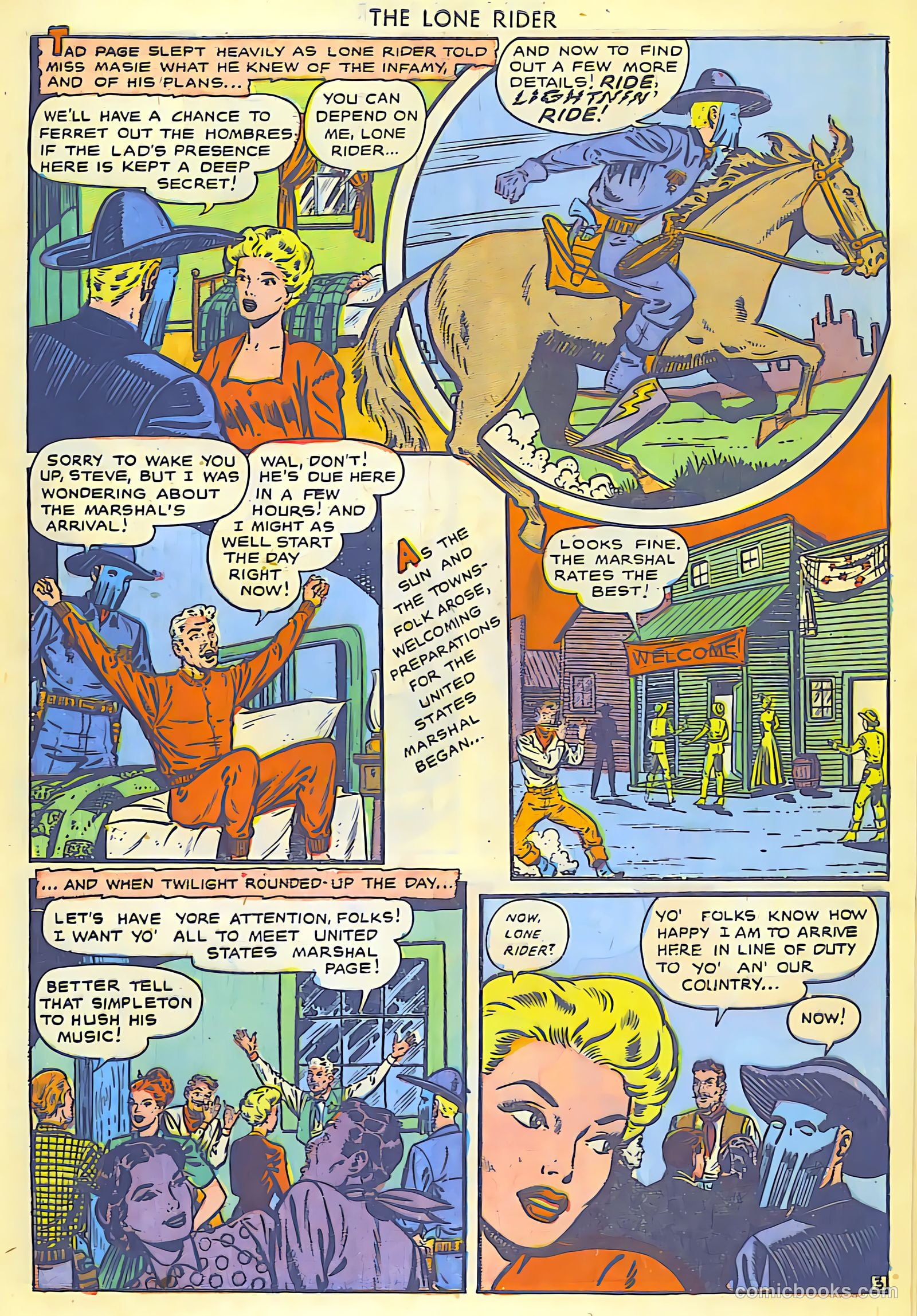 The Lone Rider #5 — page 4 of 30