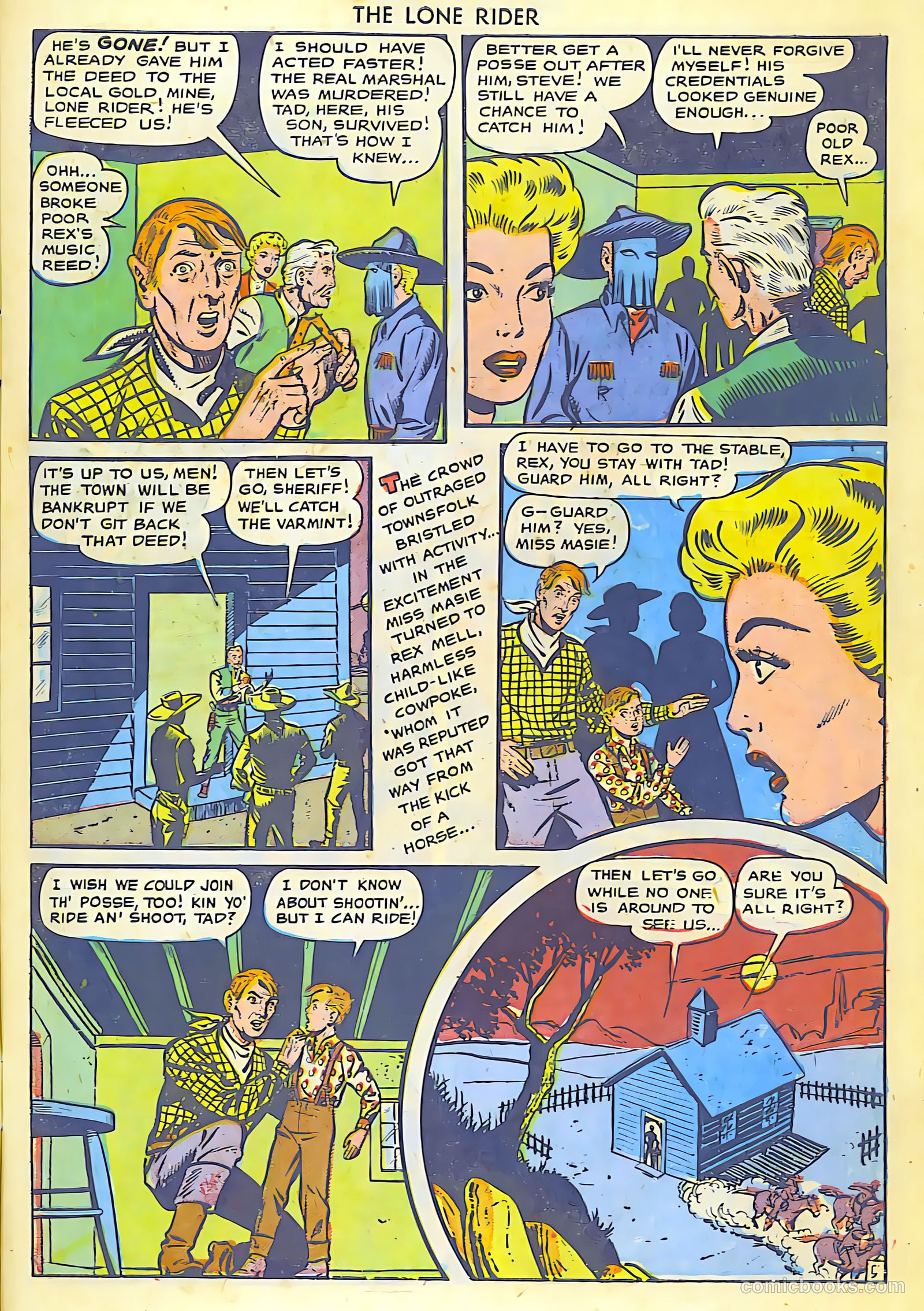 The Lone Rider #5 — page 6 of 30