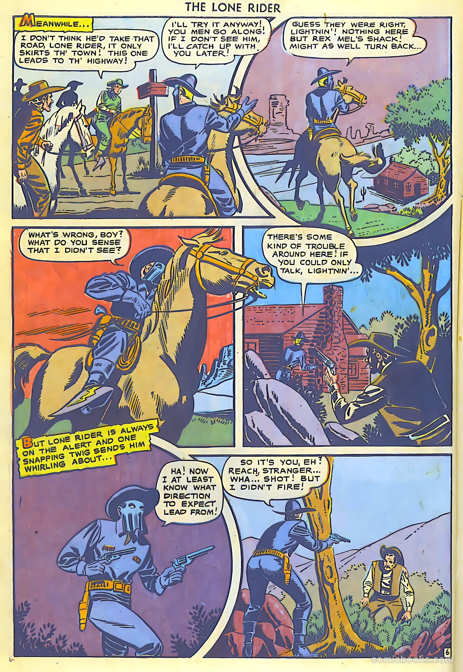 The Lone Rider #5 — page 7 of 30