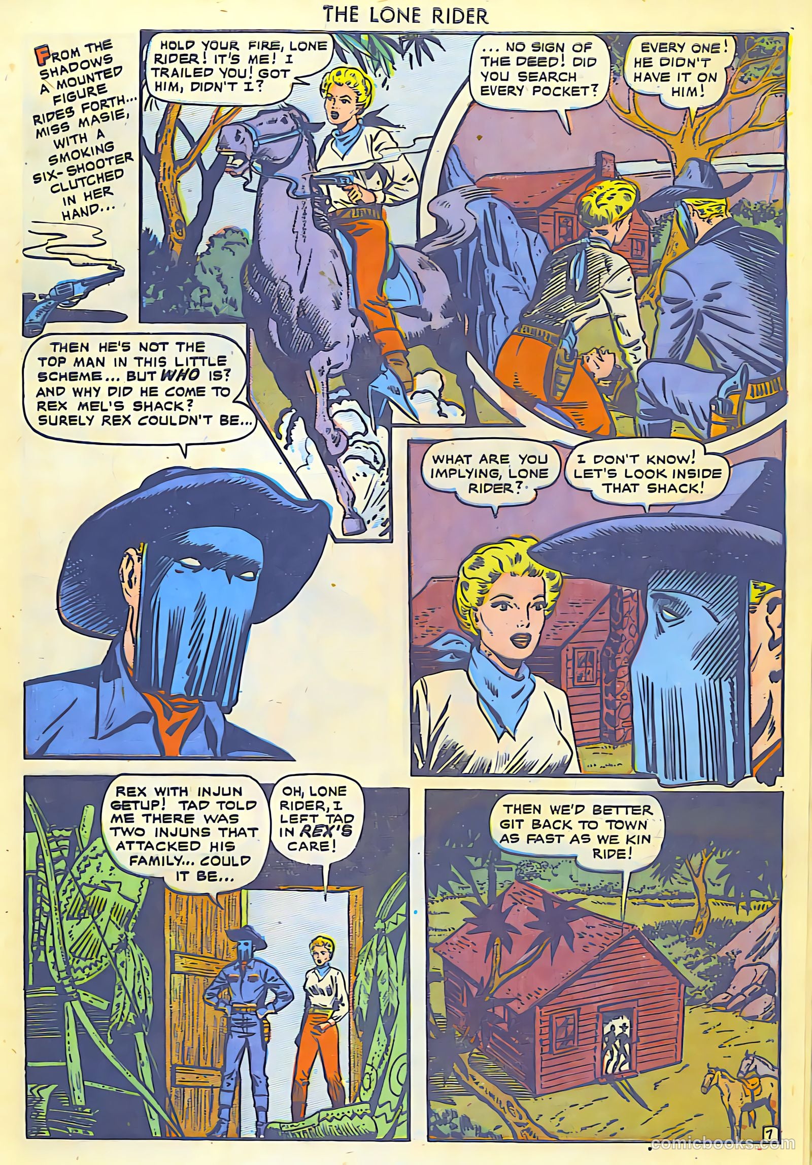 The Lone Rider #5 — page 8 of 30