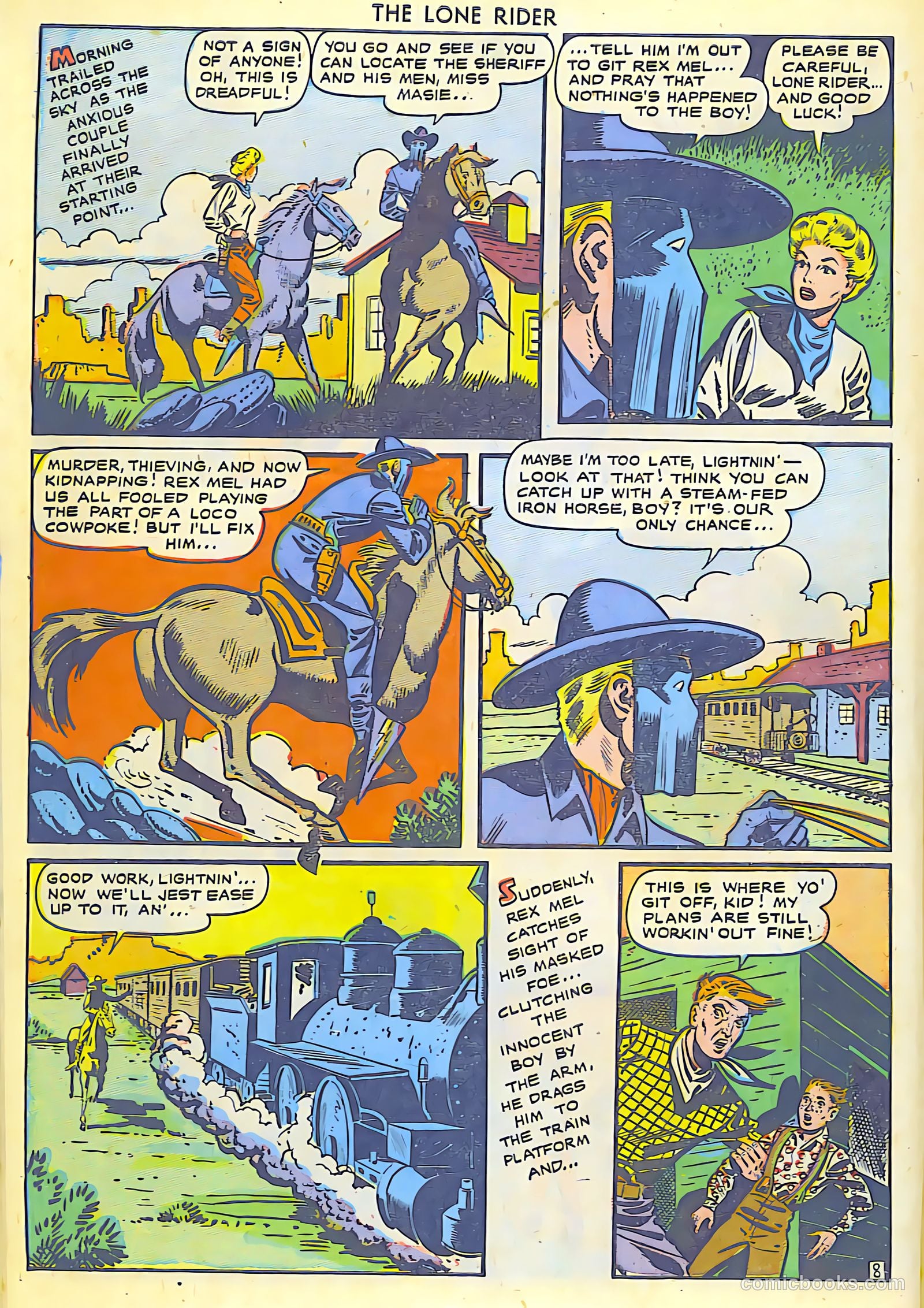 The Lone Rider #5 — page 9 of 30