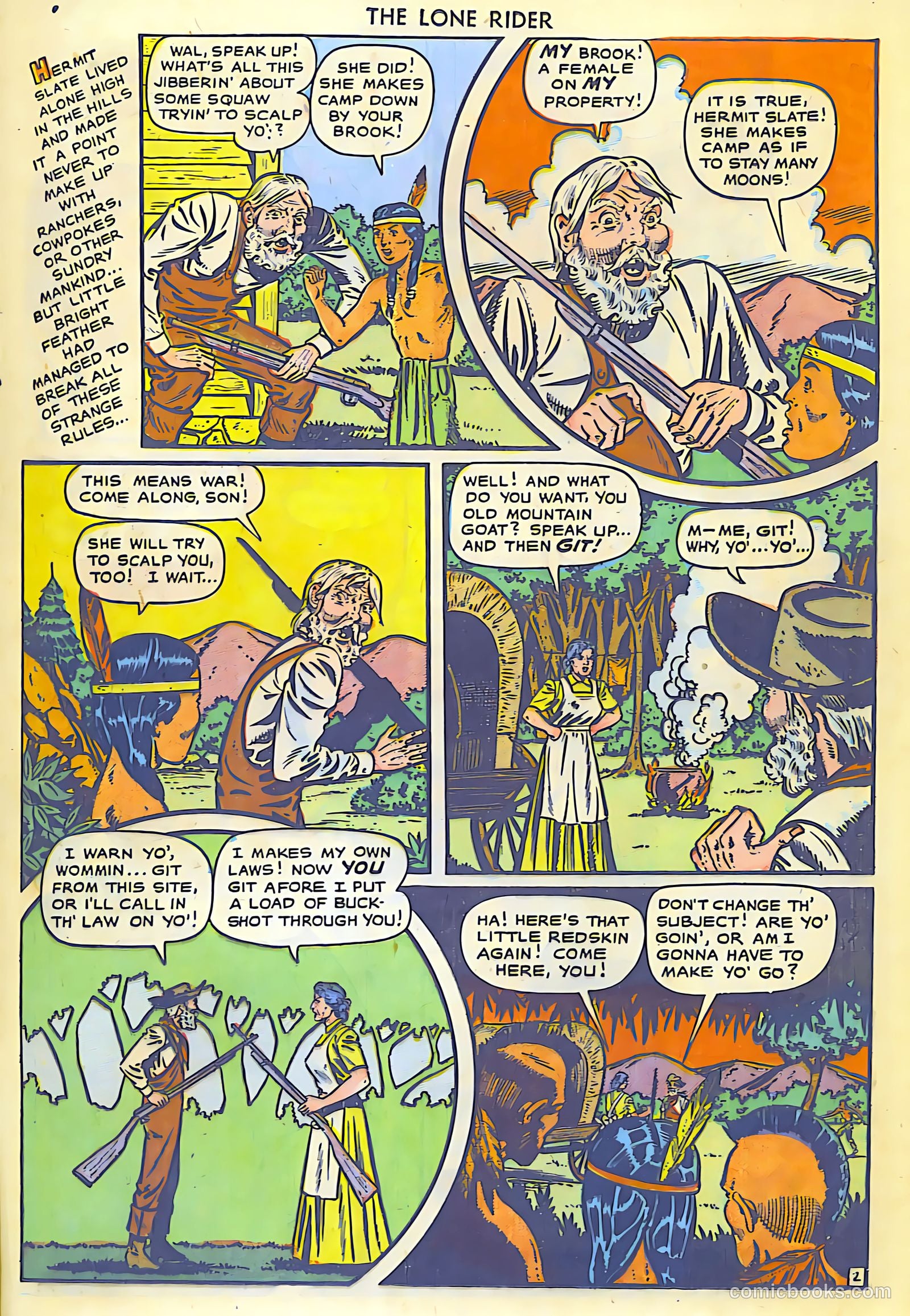 The Lone Rider #5 — page 12 of 30