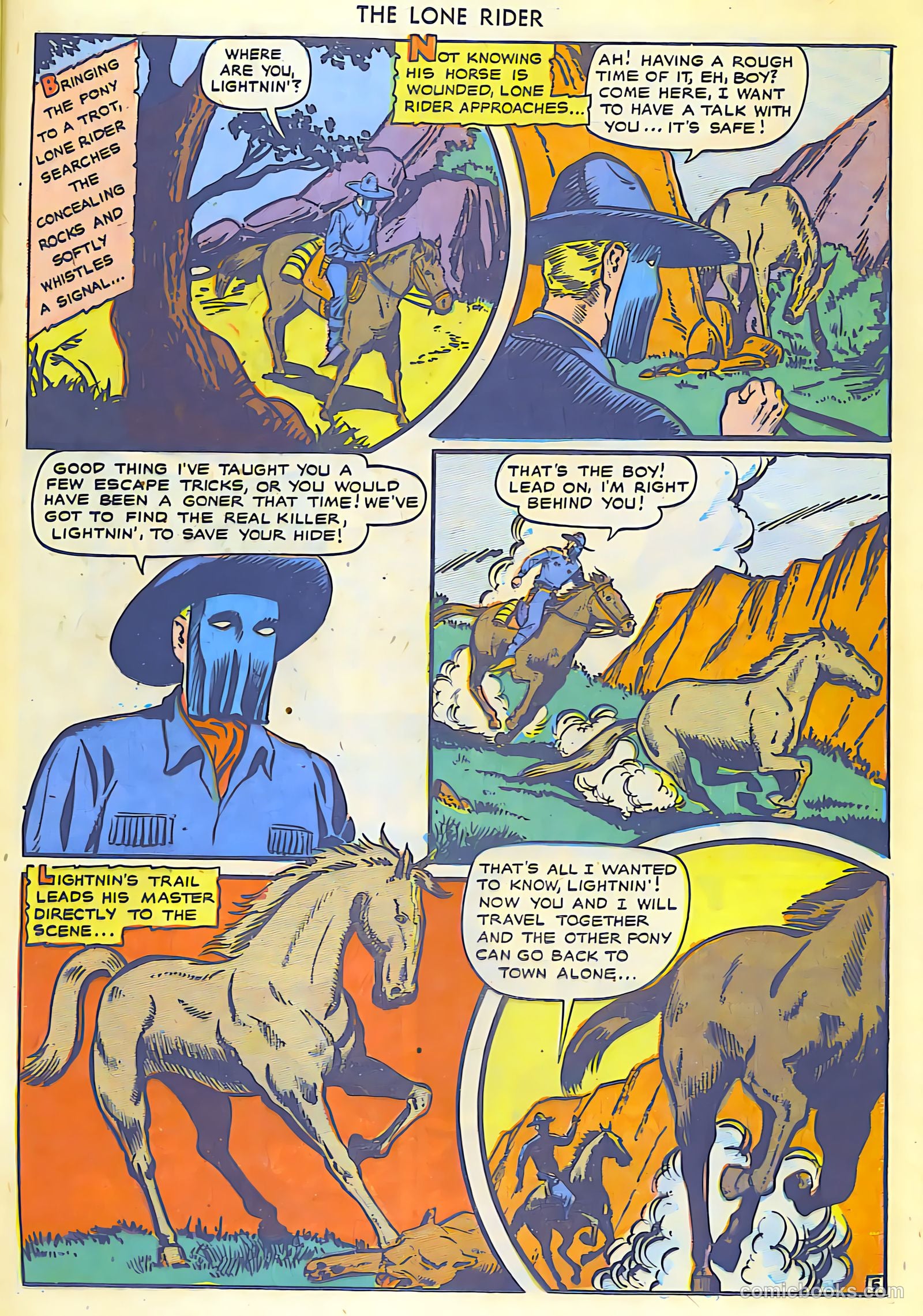 The Lone Rider #5 — page 22 of 30