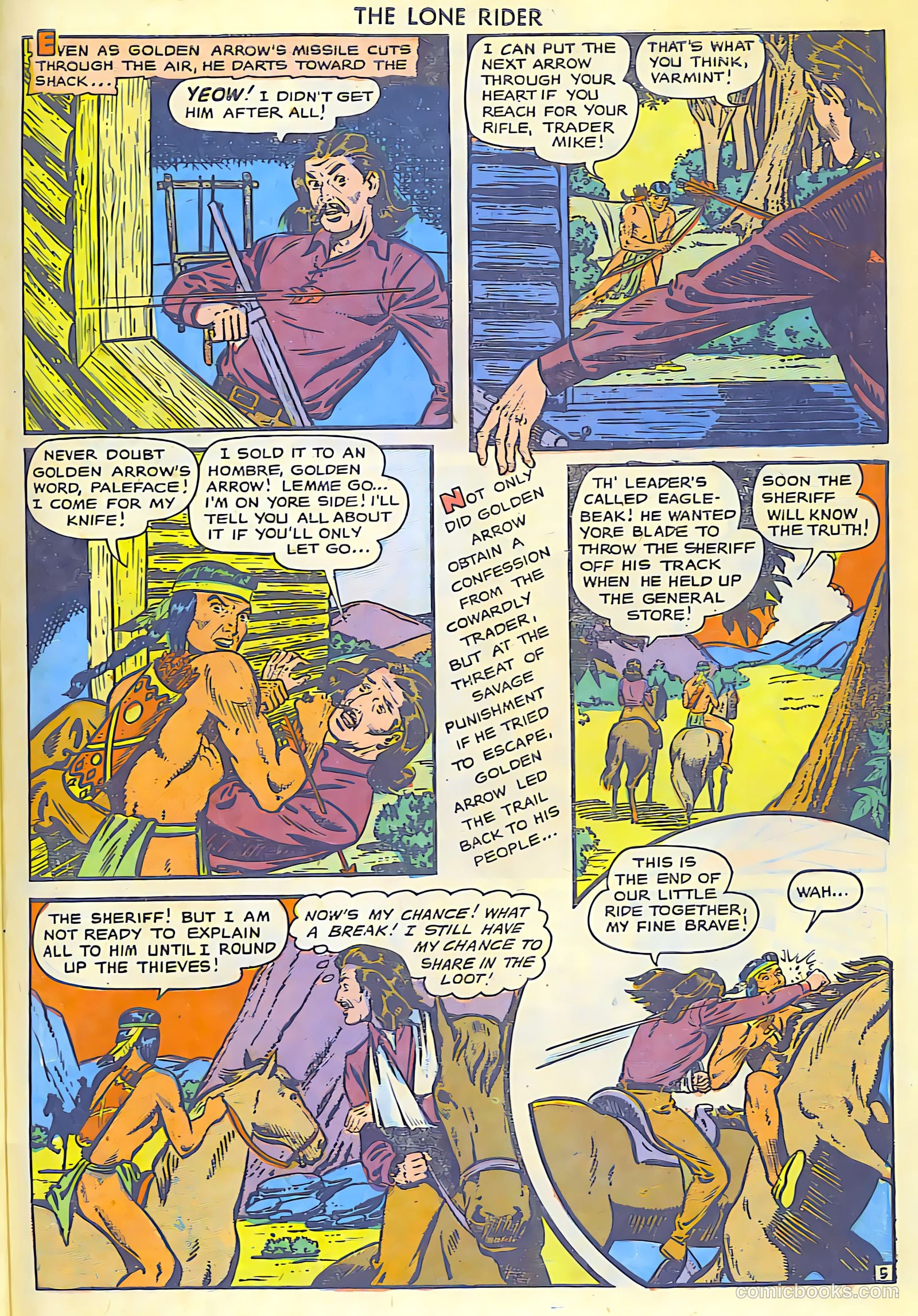 The Lone Rider #5 — page 28 of 30