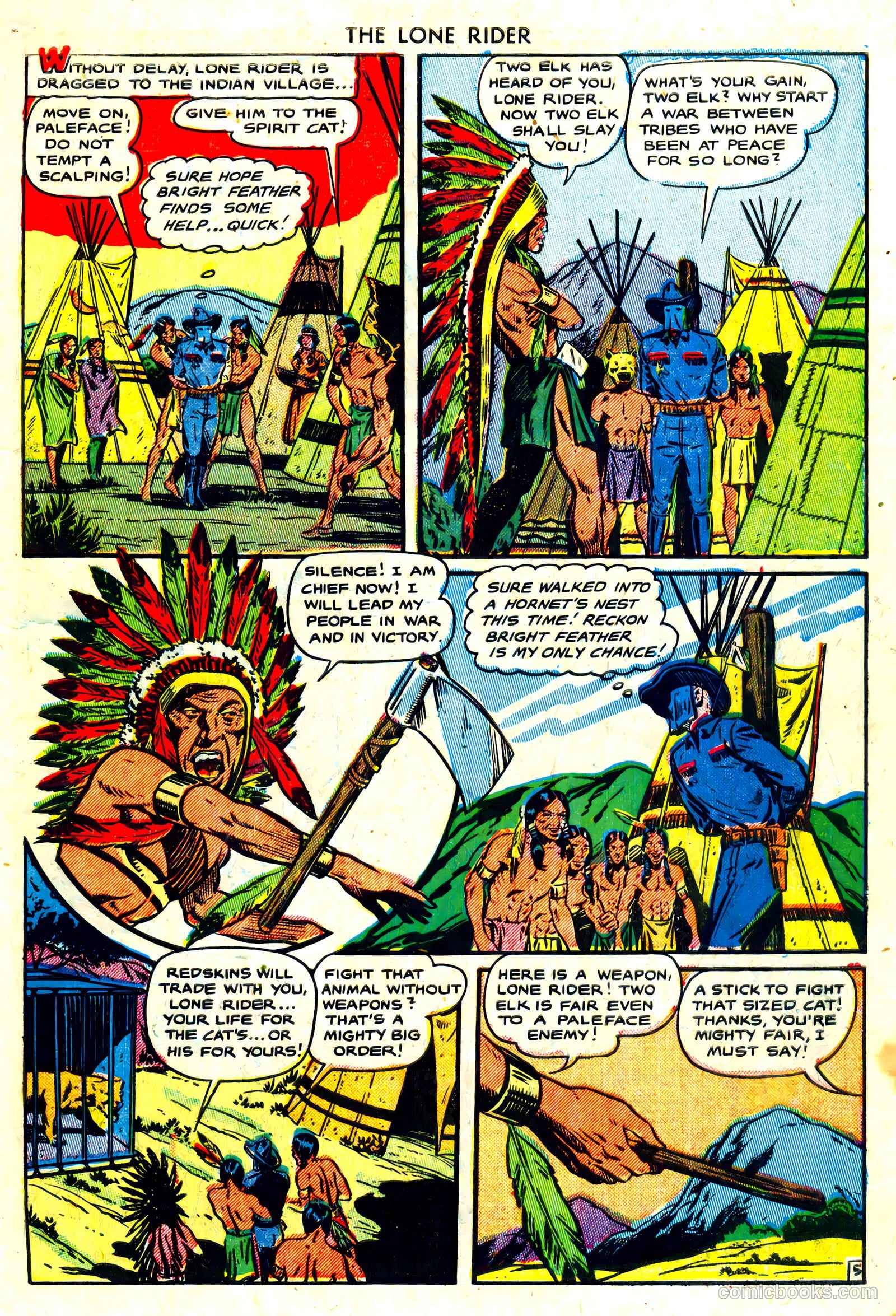 The Lone Rider #3 — page 7 of 36