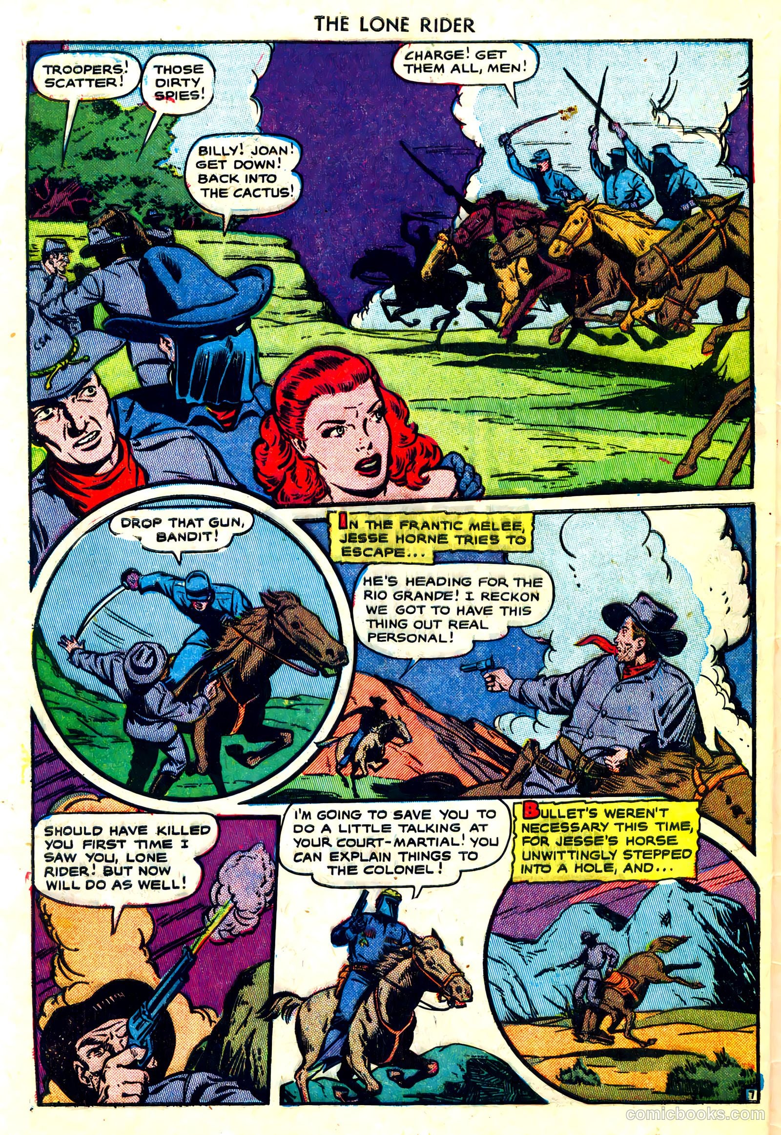 The Lone Rider #3 — page 32 of 36