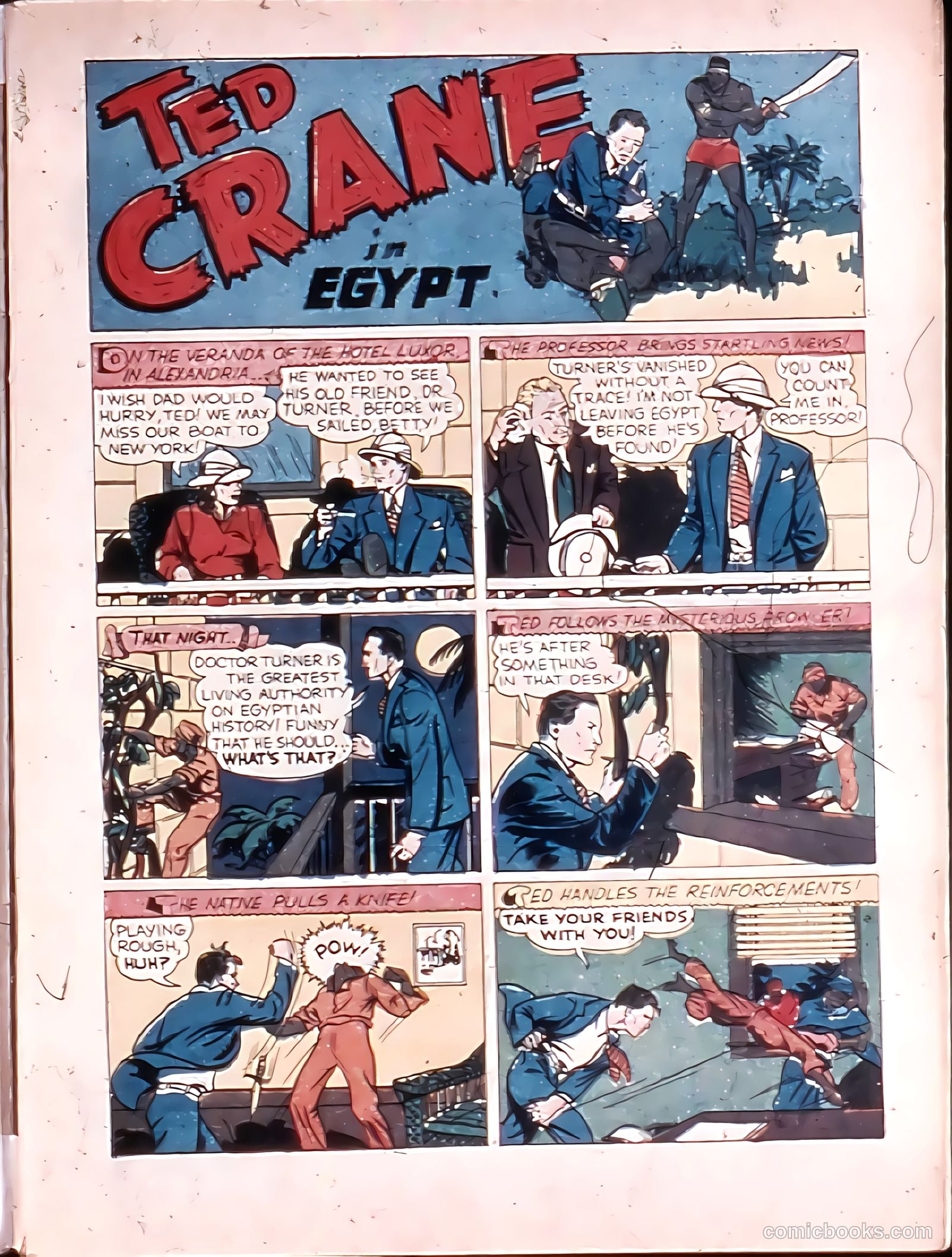 Exciting Comics #6 — page 3 of 68