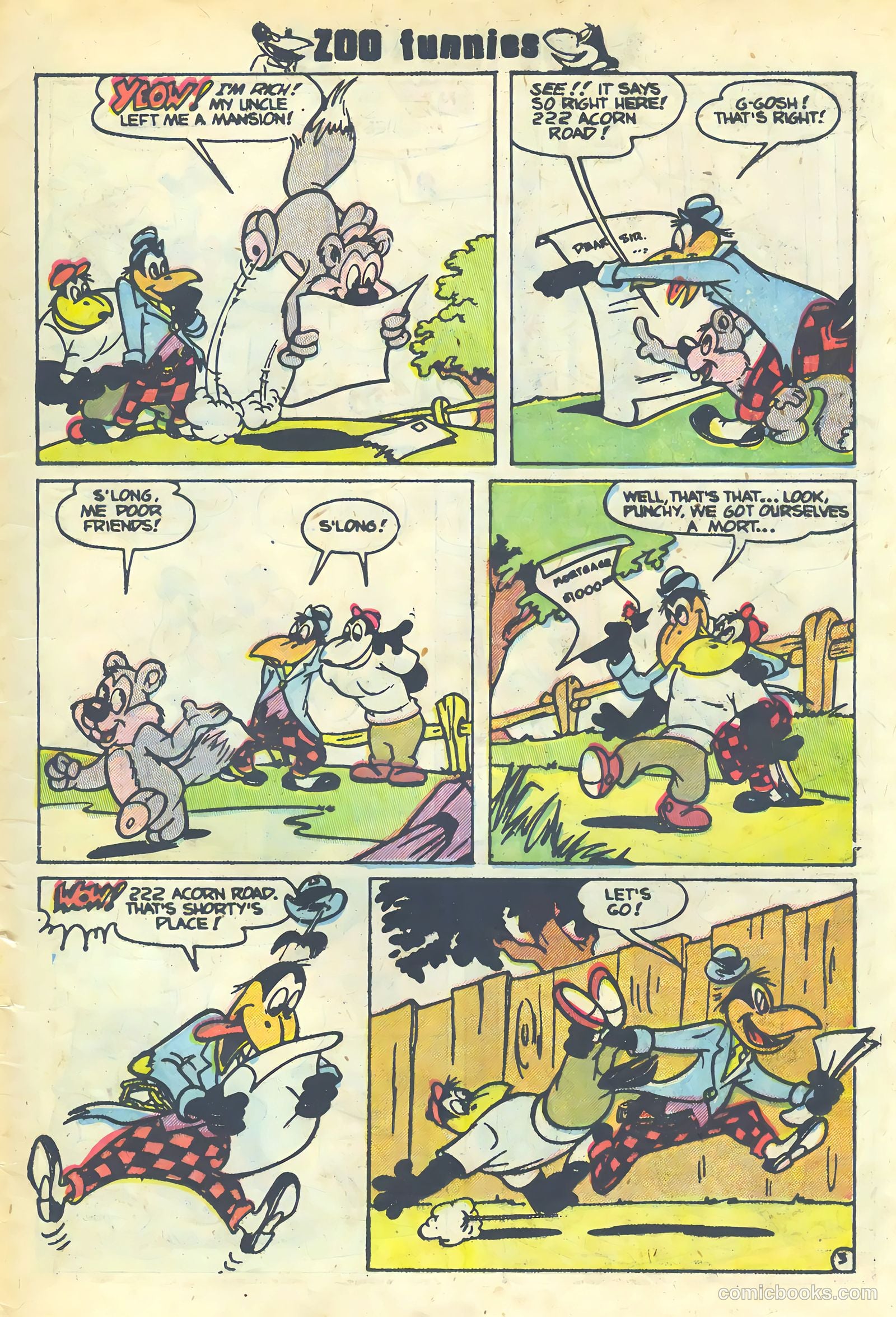 Zoo Funnies v2 #3 — page 5 of 36