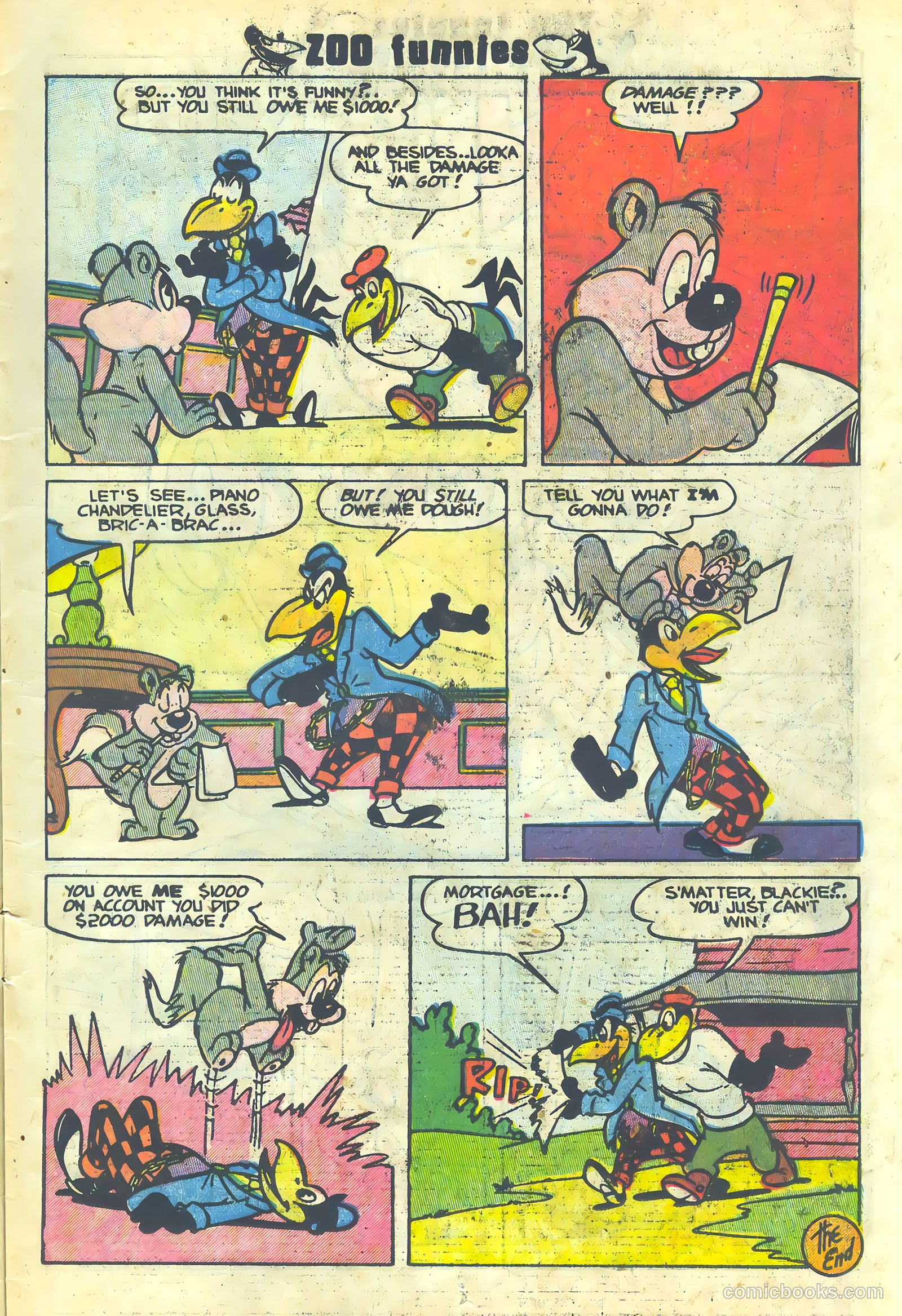 Zoo Funnies v2 #3 — page 11 of 36