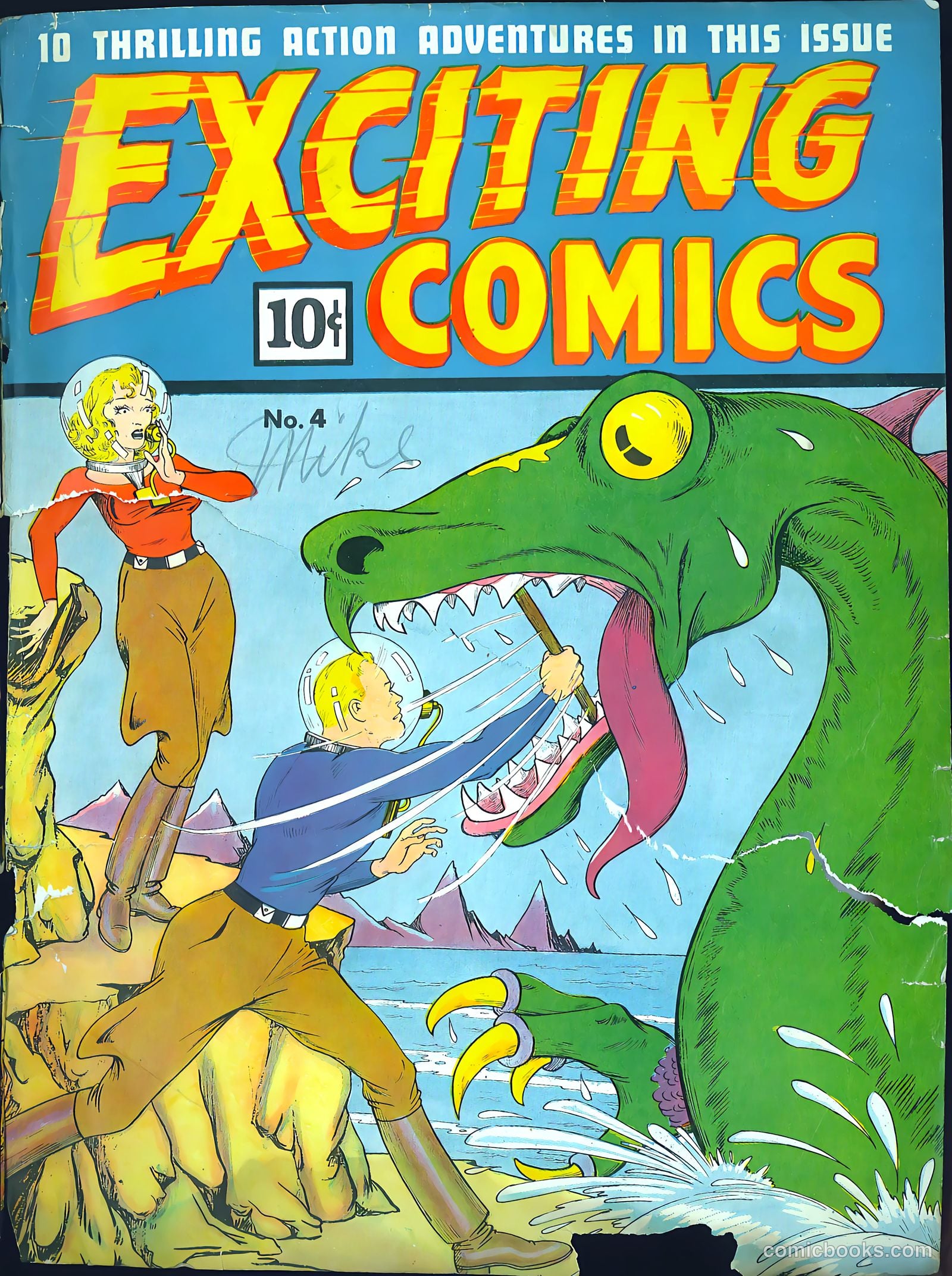 Exciting Comics #4 — page 1 of 69