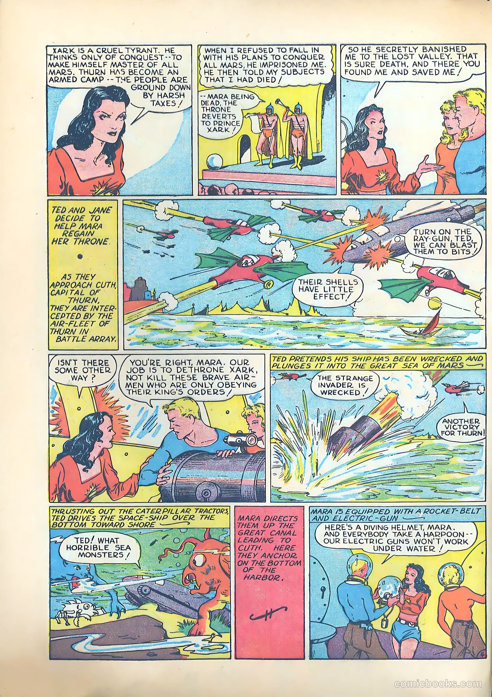 Exciting Comics #4 — page 7 of 69
