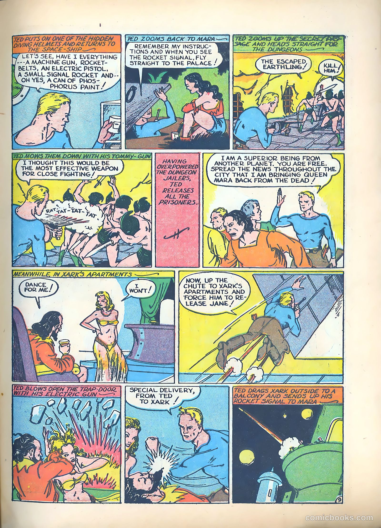 Exciting Comics #4 — page 12 of 69