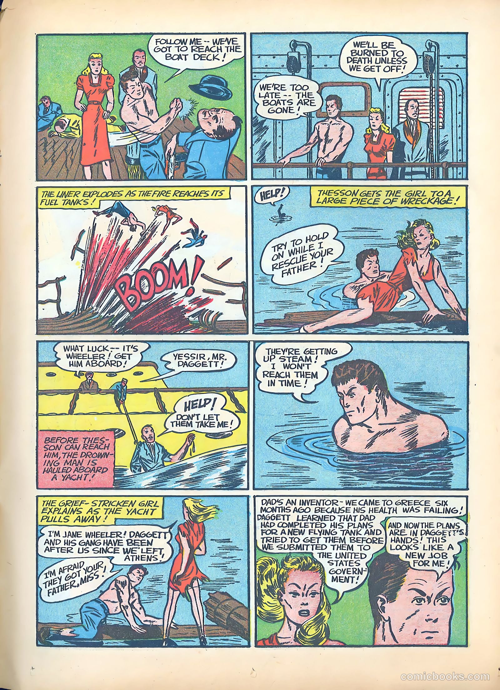 Exciting Comics #4 — page 30 of 69