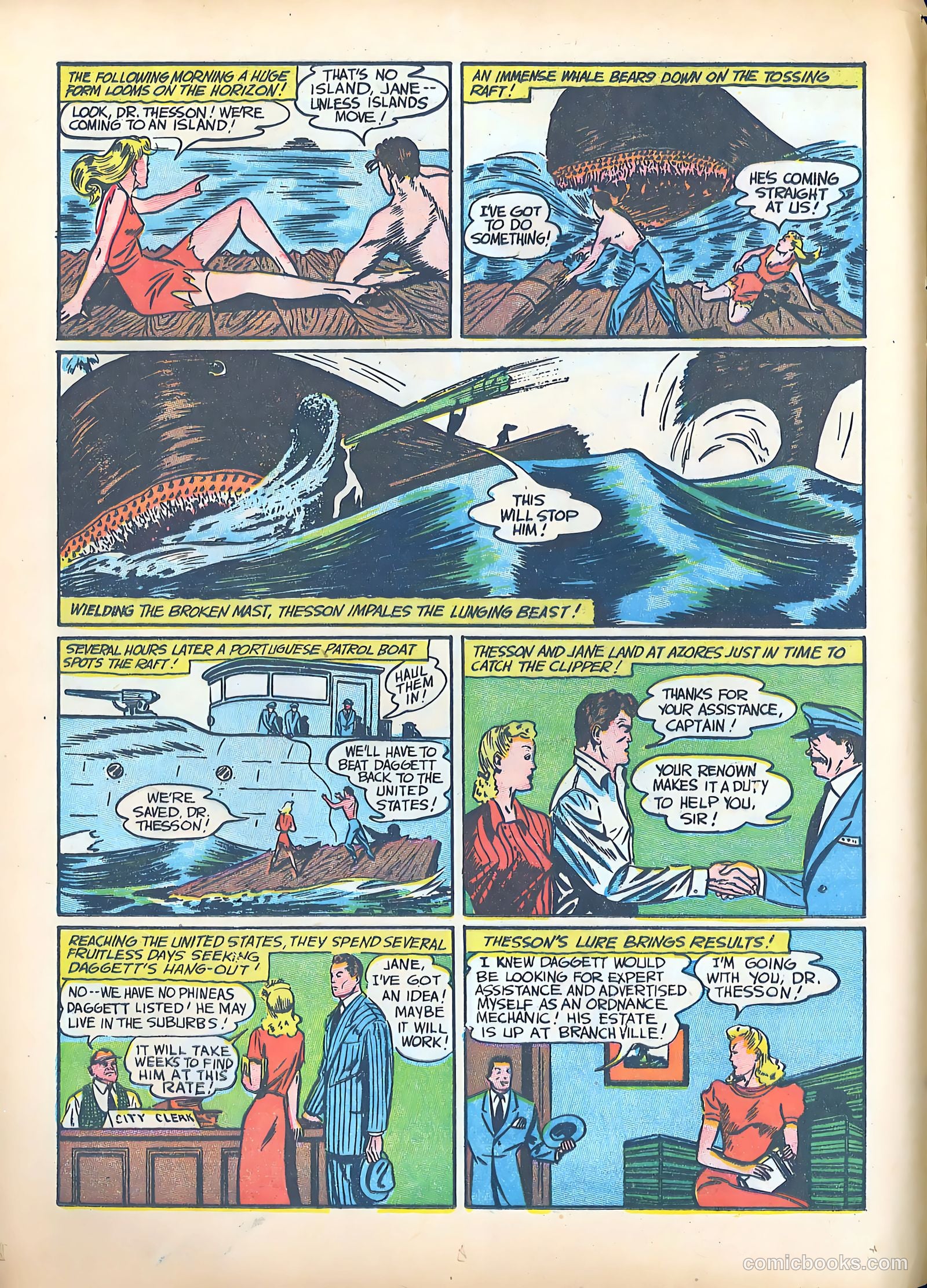 Exciting Comics #4 — page 31 of 69