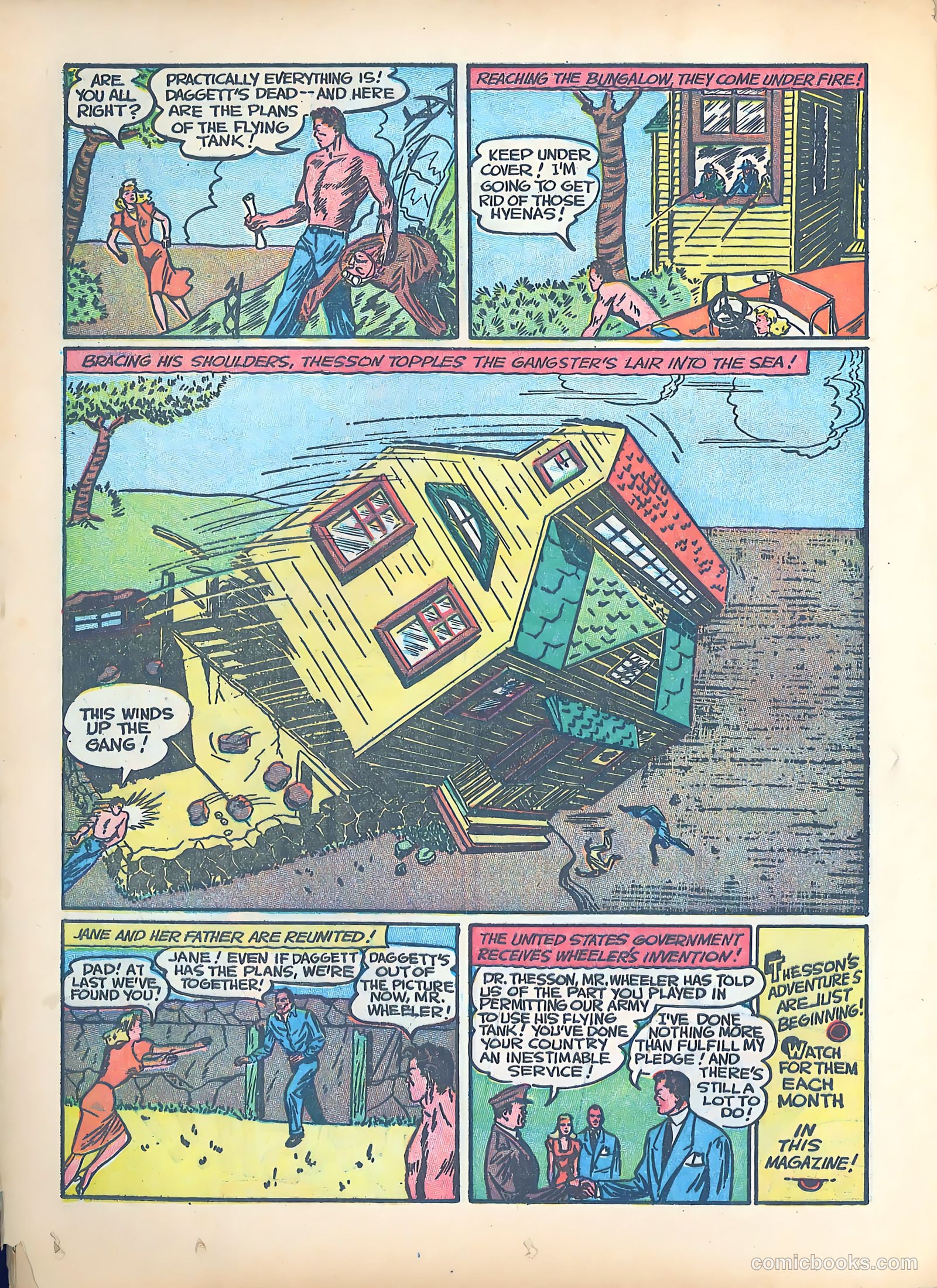 Exciting Comics #4 — page 37 of 69