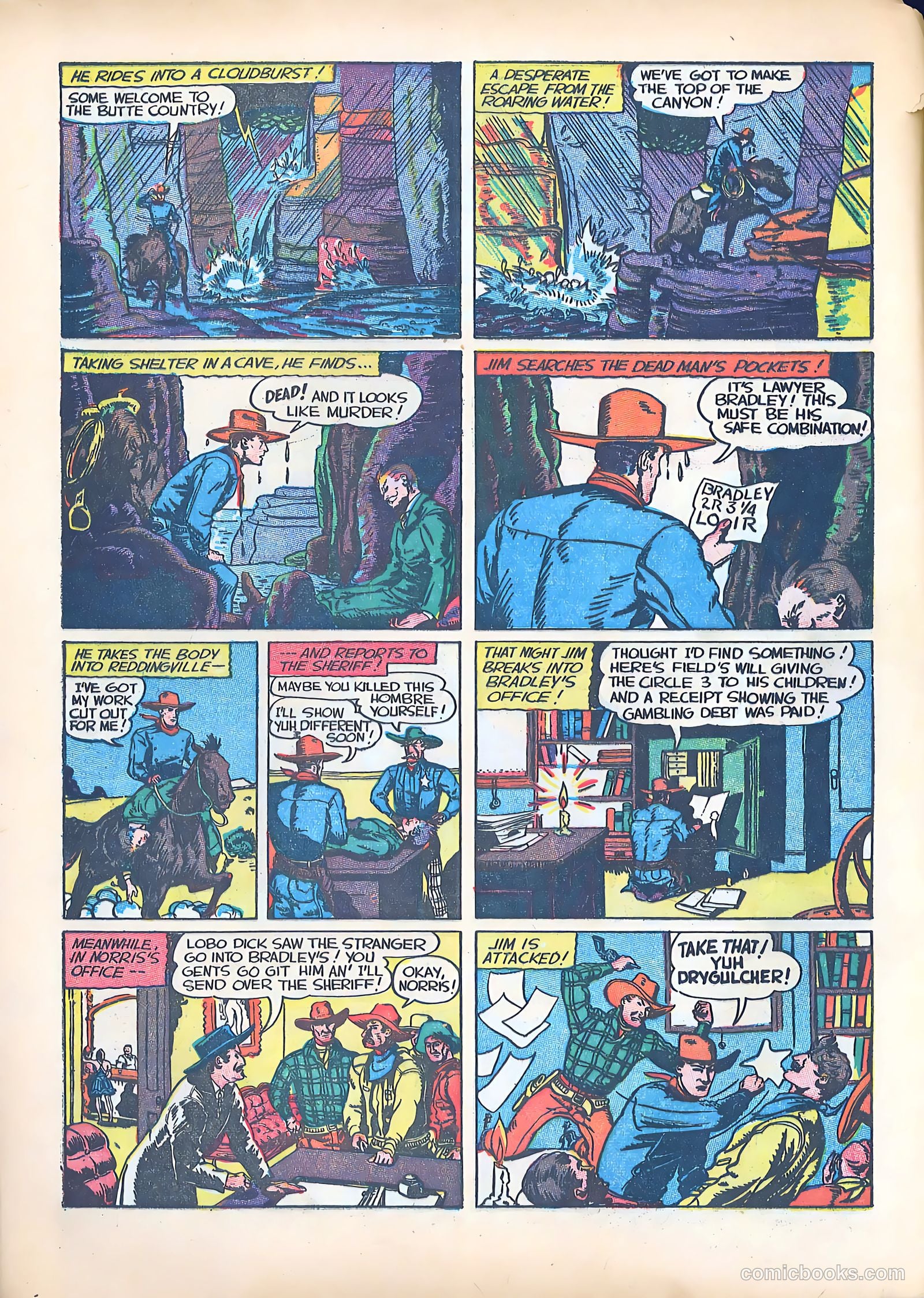 Exciting Comics #4 — page 61 of 69