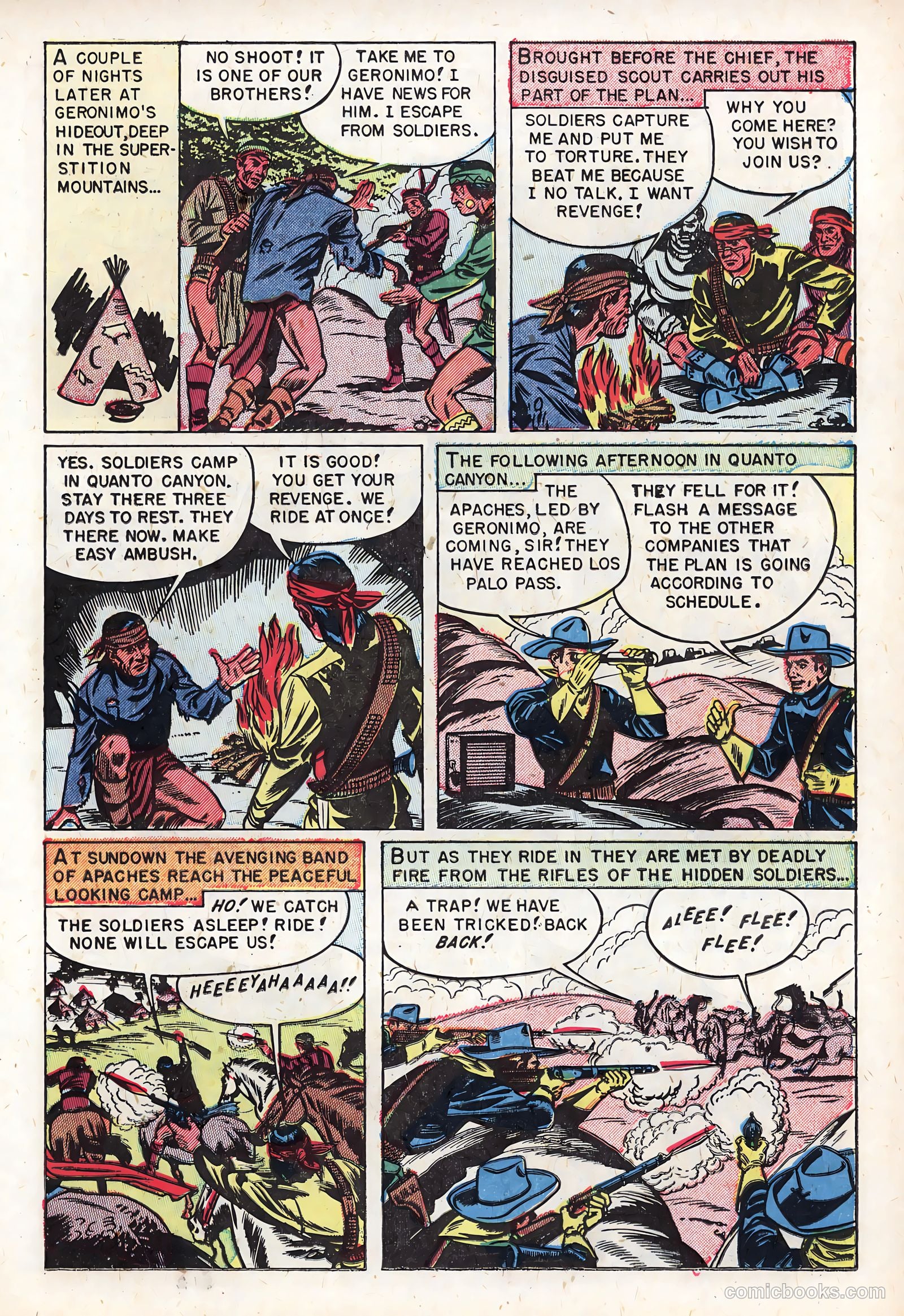 Geronimo 2 - On The Warpath #1 — page 15 of 37