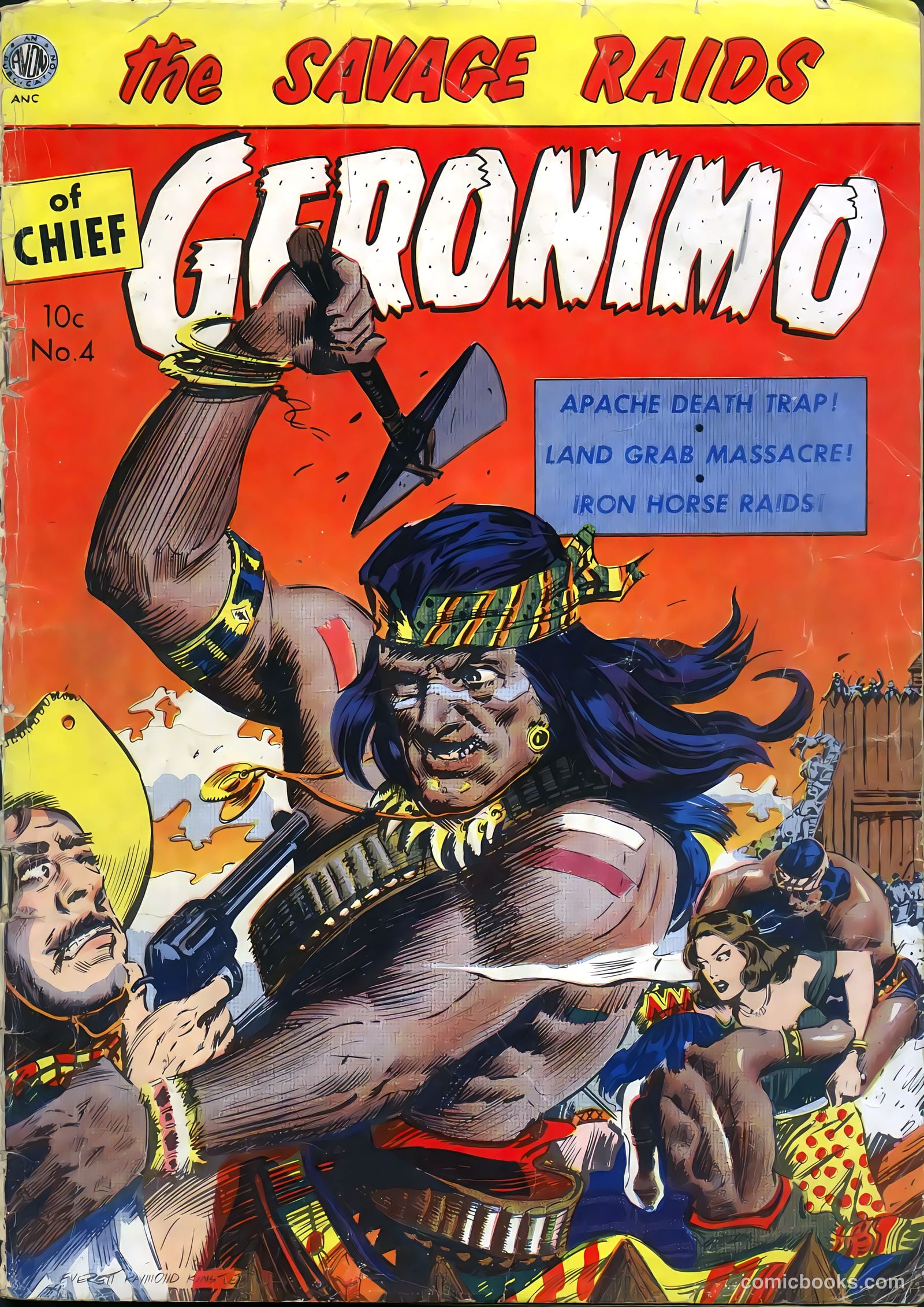 Geronimo 4 - Savage Raids Of Chief #1 — page 1 of 36