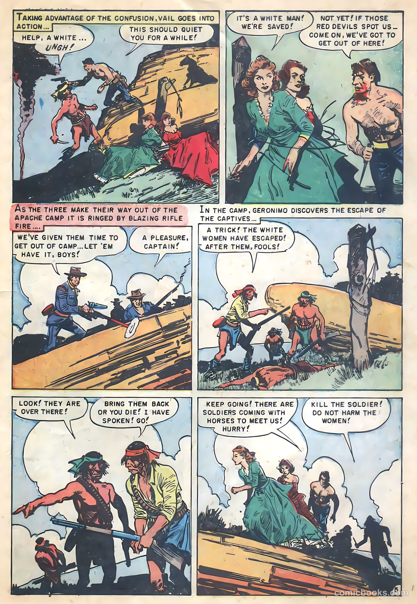 Geronimo 4 - Savage Raids Of Chief #1 — page 6 of 36