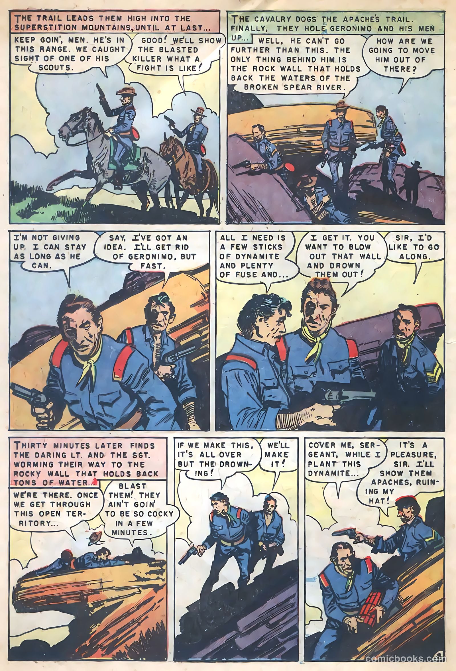 Geronimo 4 - Savage Raids Of Chief #1 — page 13 of 36