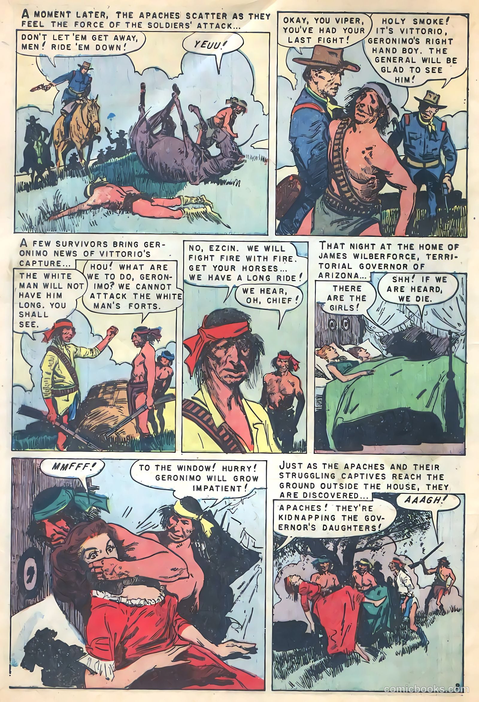 Geronimo 4 - Savage Raids Of Chief #1 — page 36 of 36