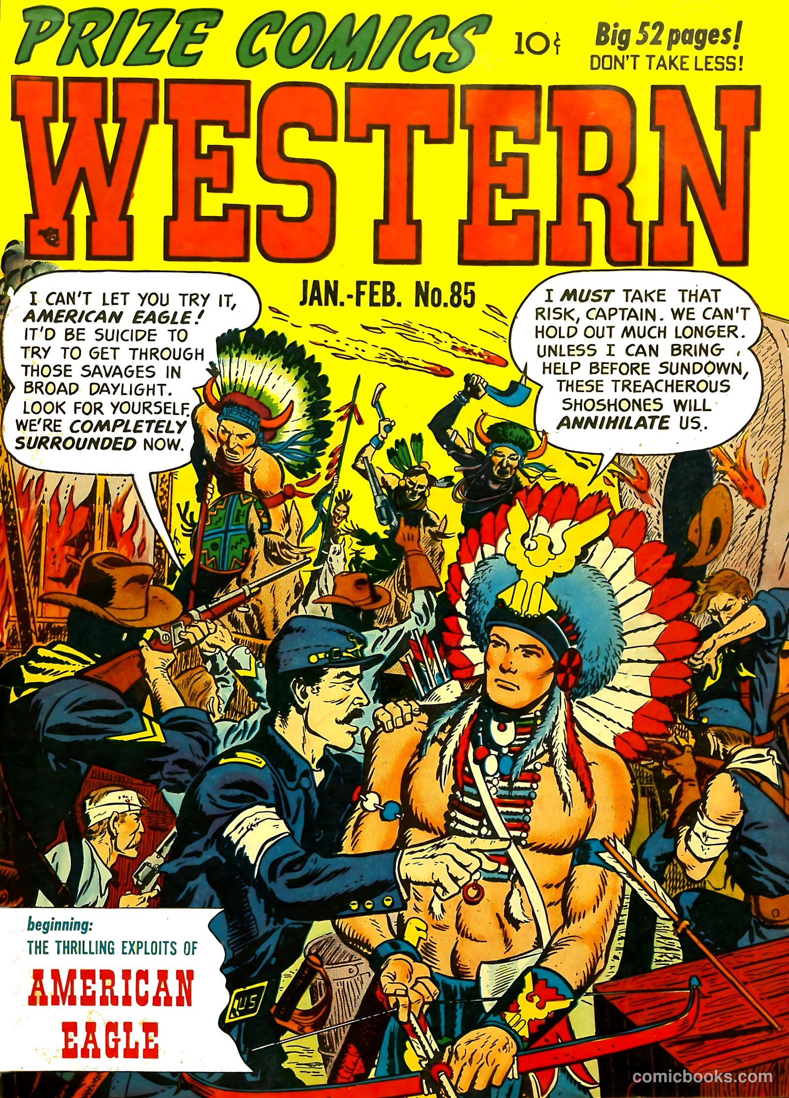 Prize Comics Western #85 — page 1 of 52