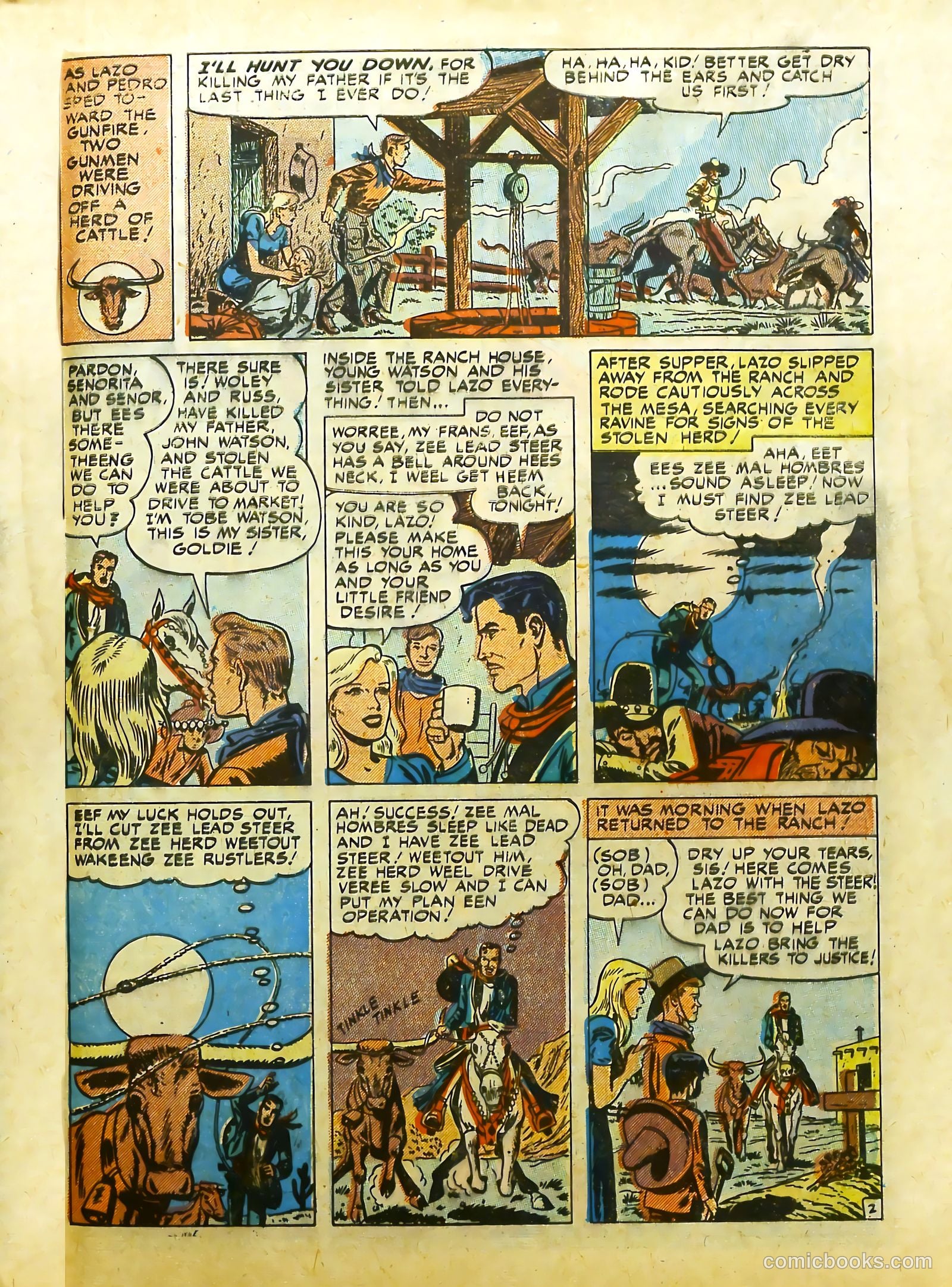 Prize Comics Western #85 — page 43 of 52