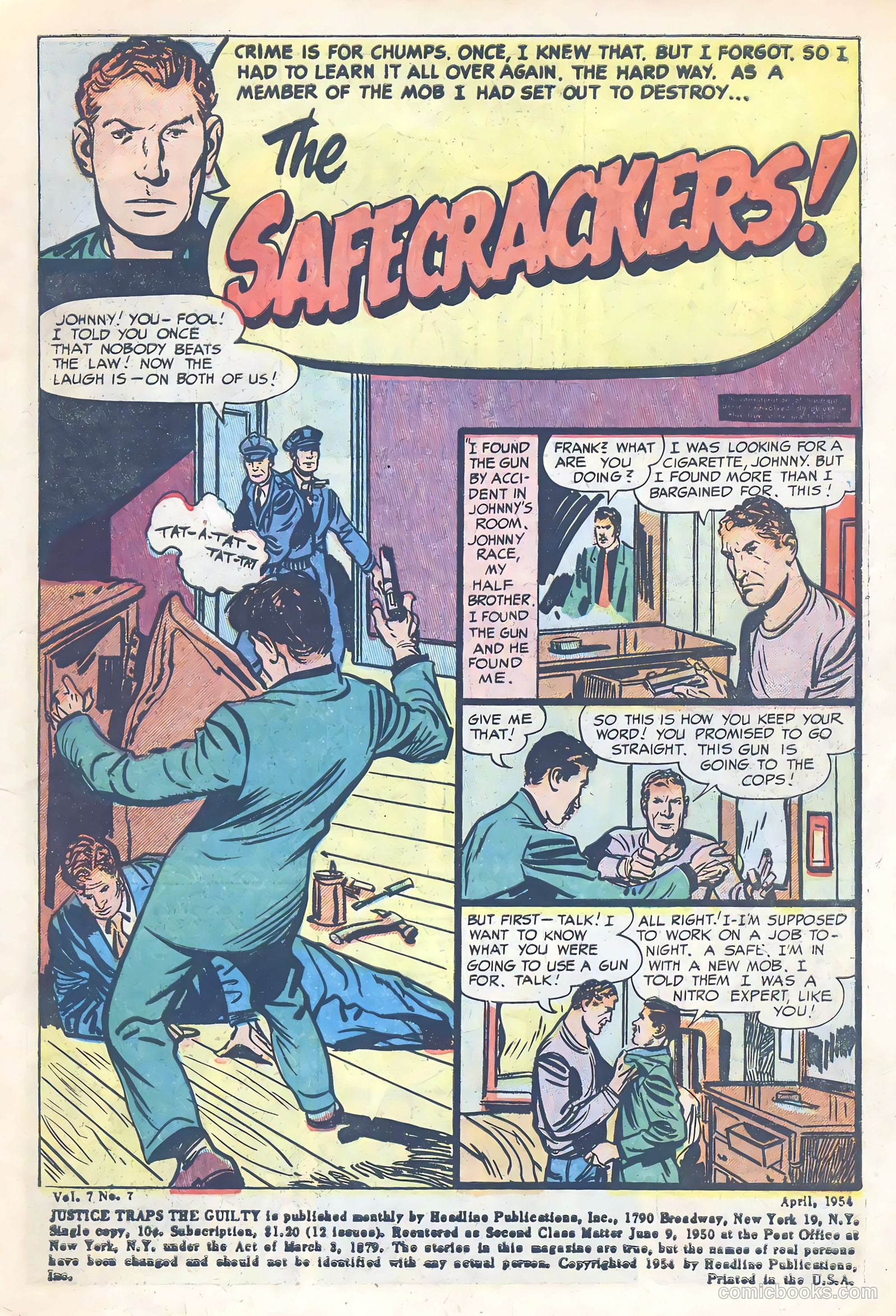 Justice Traps the Guilty #61 — page 3 of 36