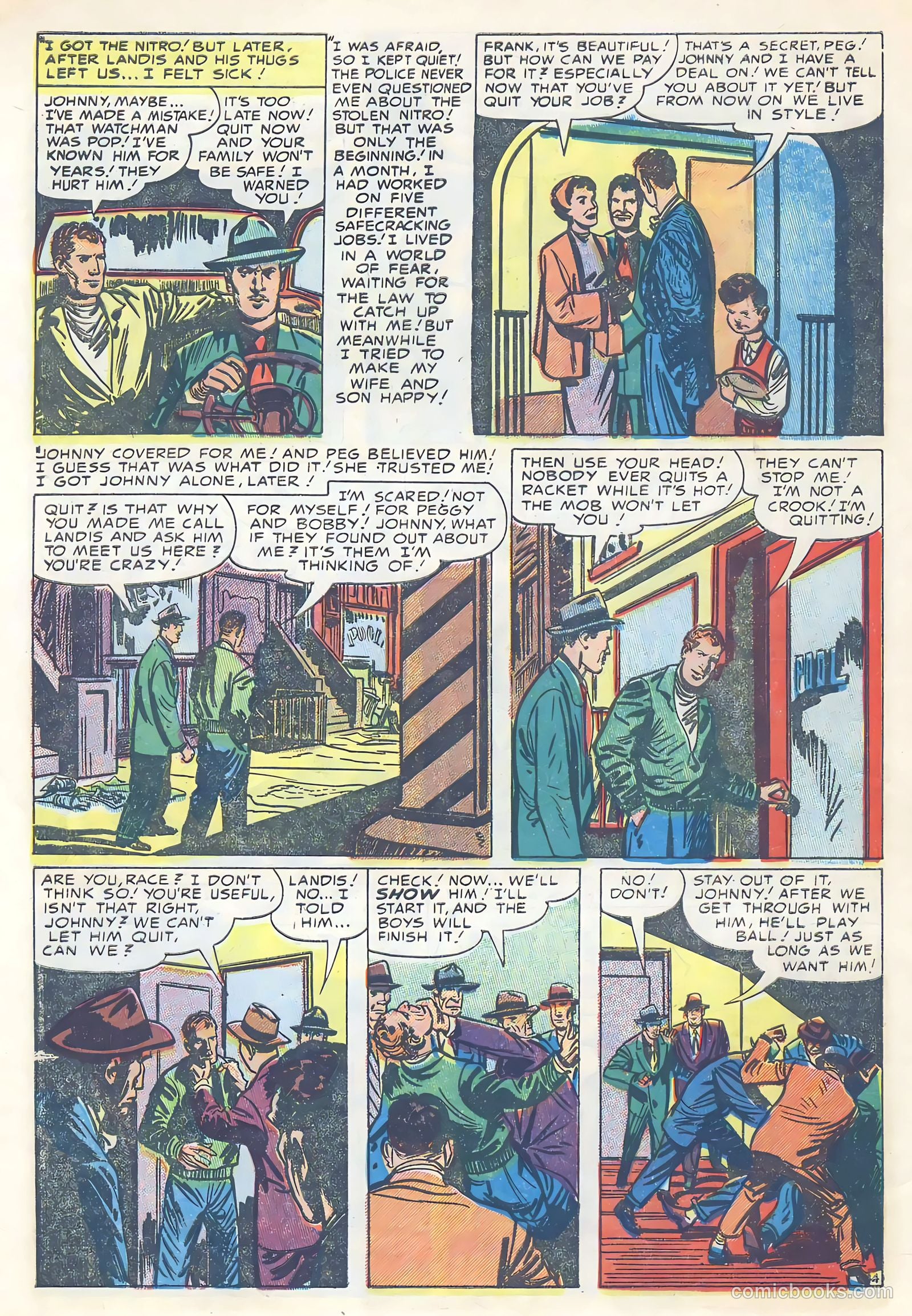 Justice Traps the Guilty #61 — page 6 of 36