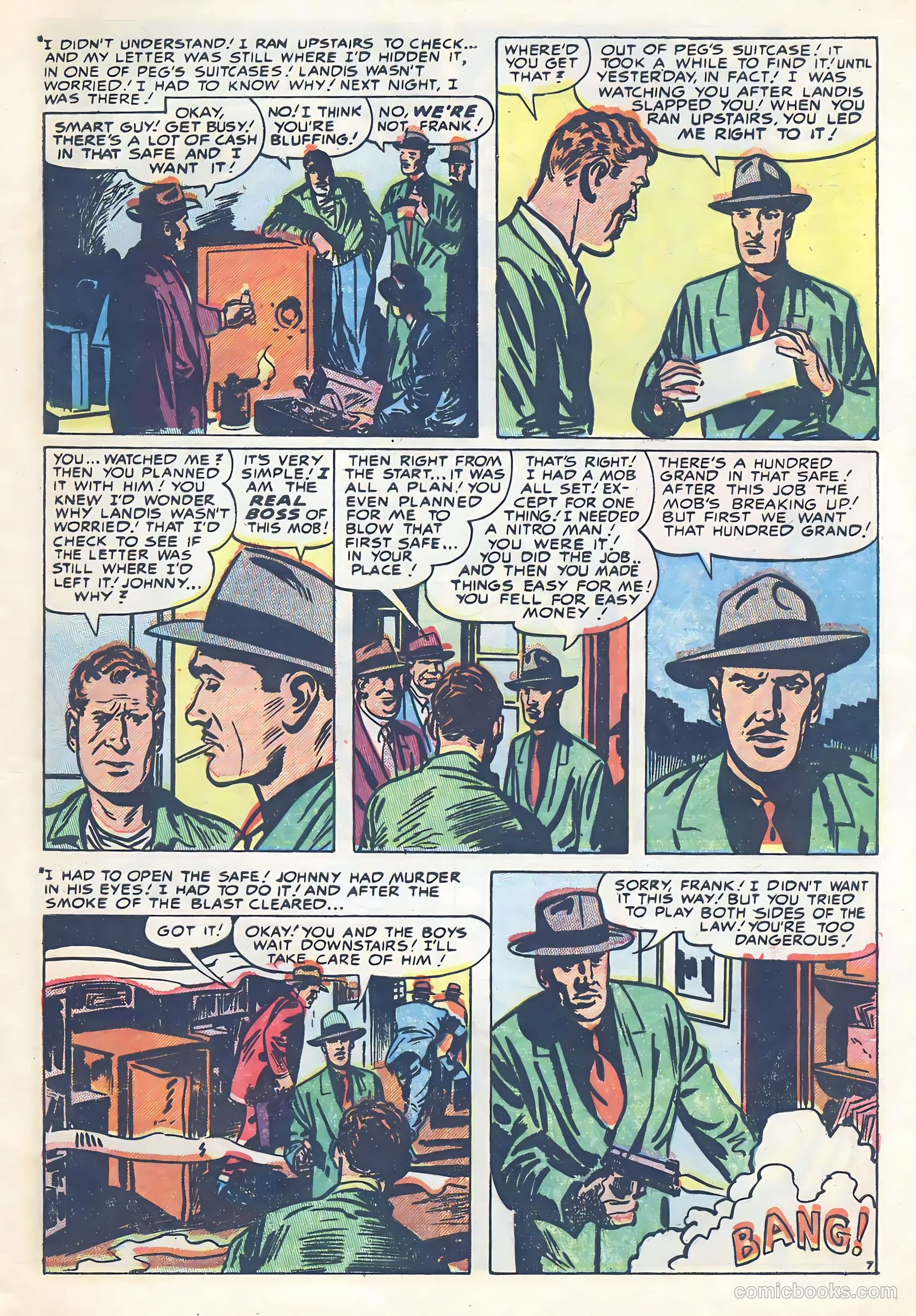 Justice Traps the Guilty #61 — page 9 of 36